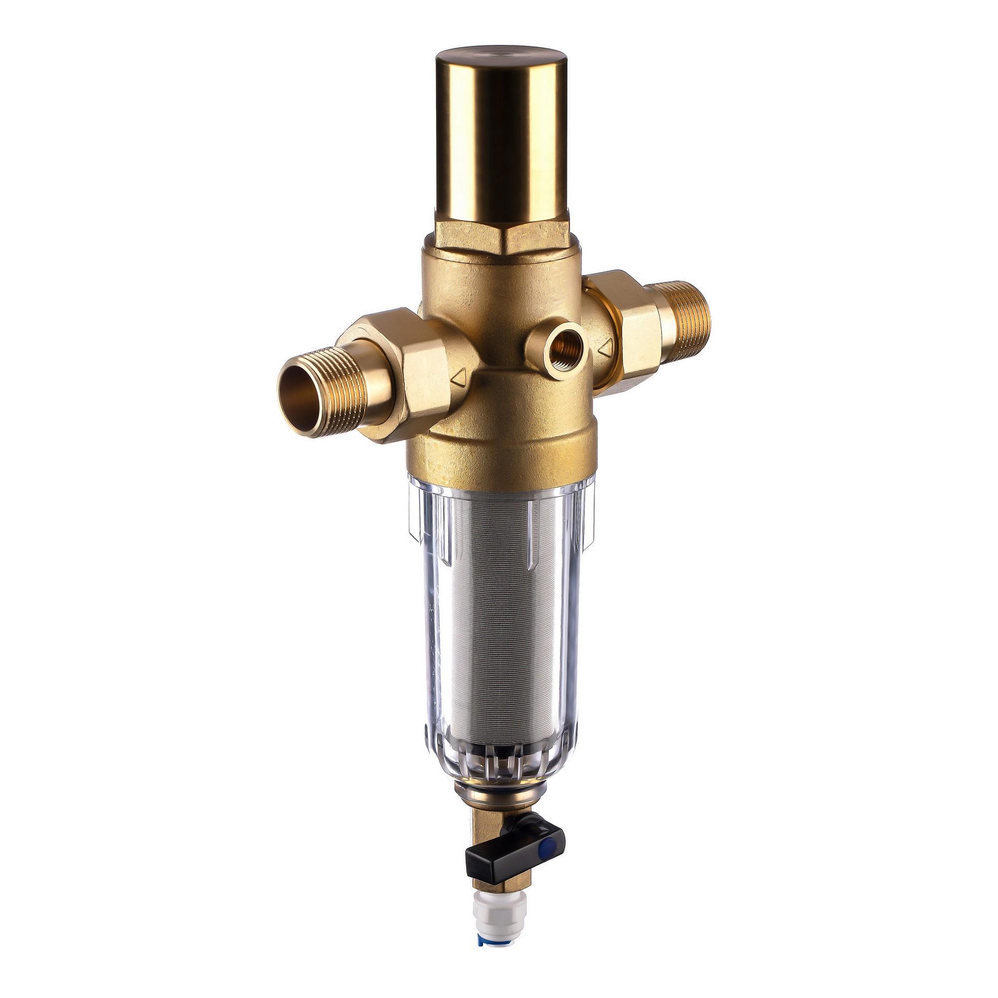 Изображение товара Фильтр Гейзер магистральный Бастион (3/4 для холодной воды с защитой от гидроударов, d60)