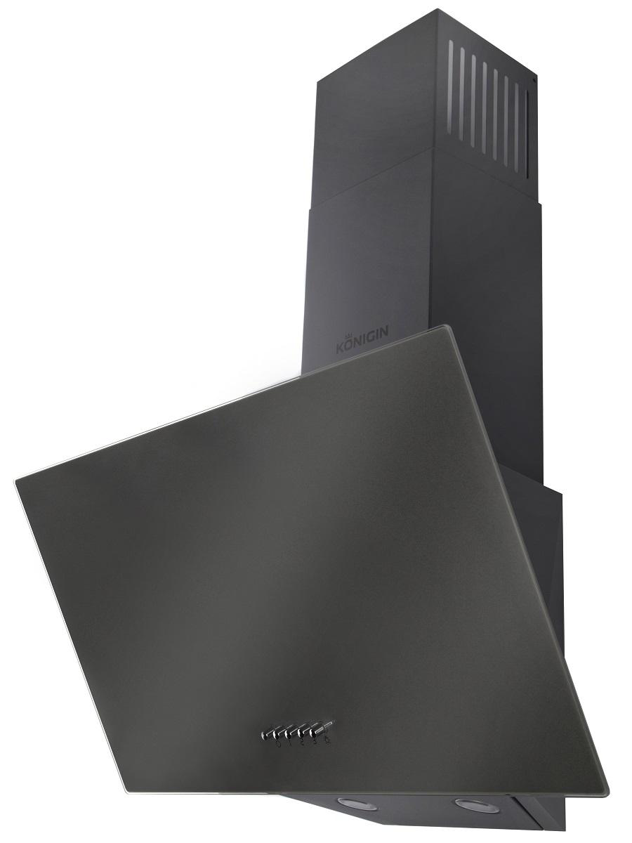 Изображение товара Встраиваемая вытяжка Konigin Colibri Grey 60 с стеклянной панелью и LED освещением
