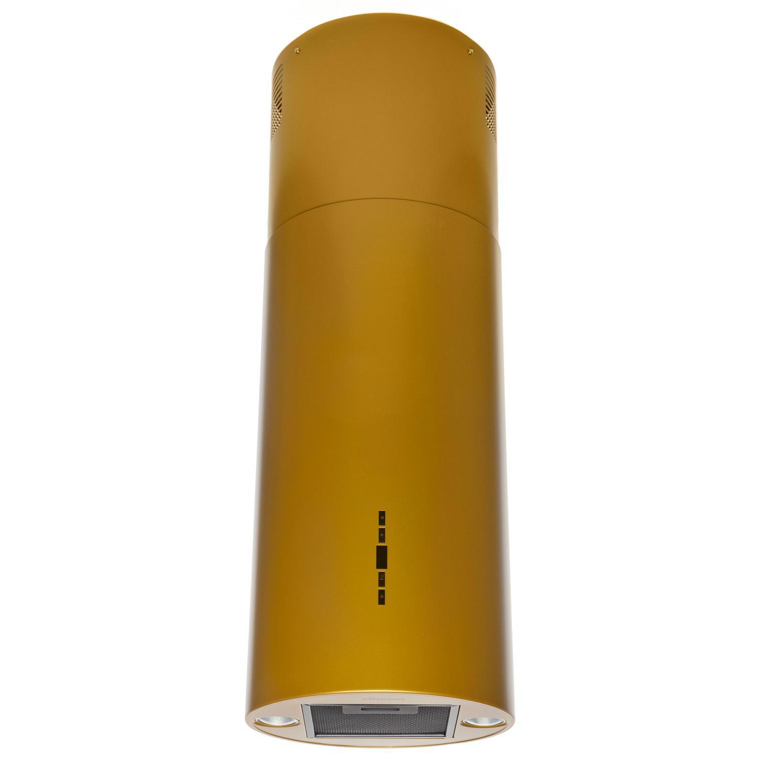 Изображение товара Кухонная вытяжка Konigin Fury Gold 31 цилиндр белый золотой мощность 650 м³ч