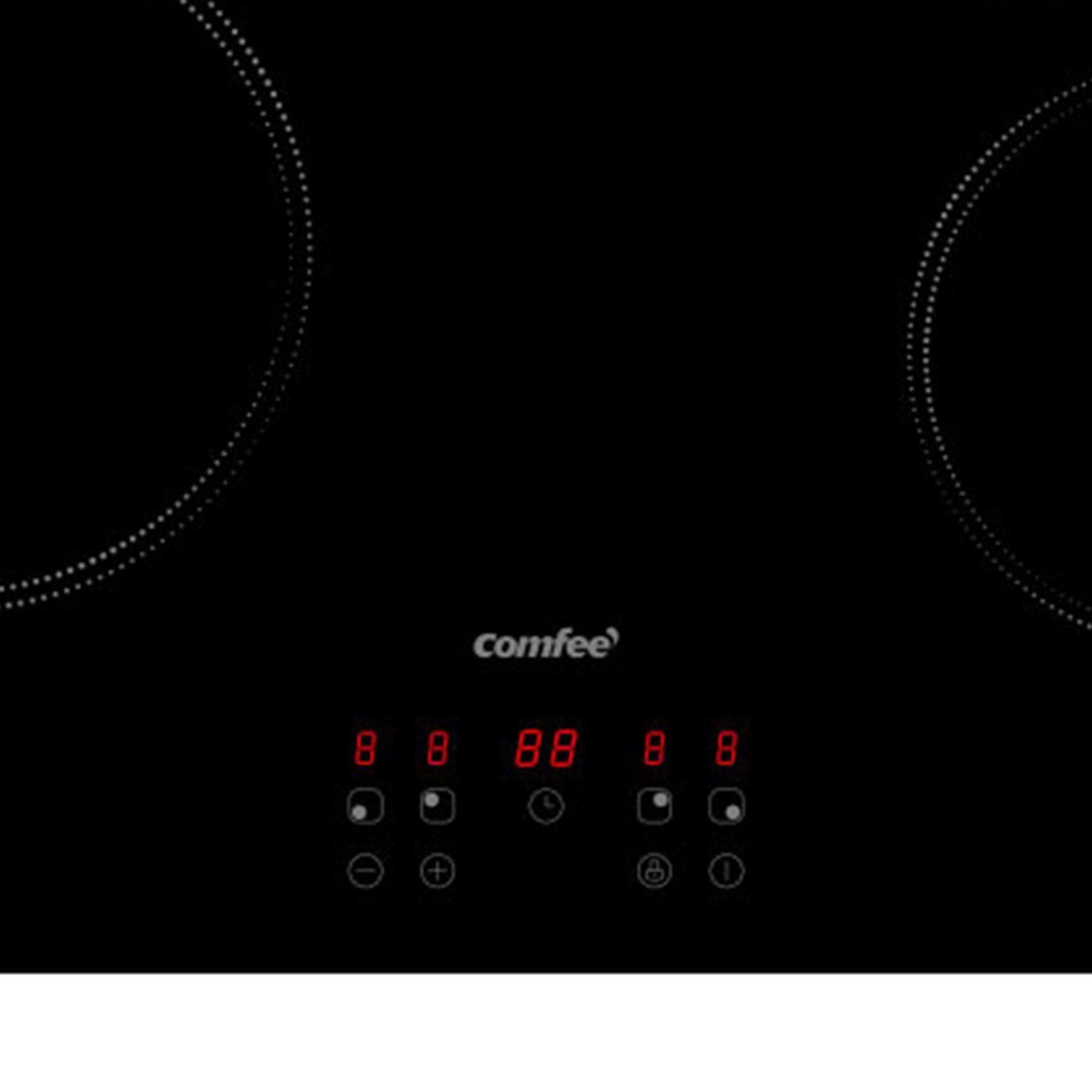 Изображение товара Электрическая варочная панель Comfee СП-00040831 59 см 4 конфорки цвет черный