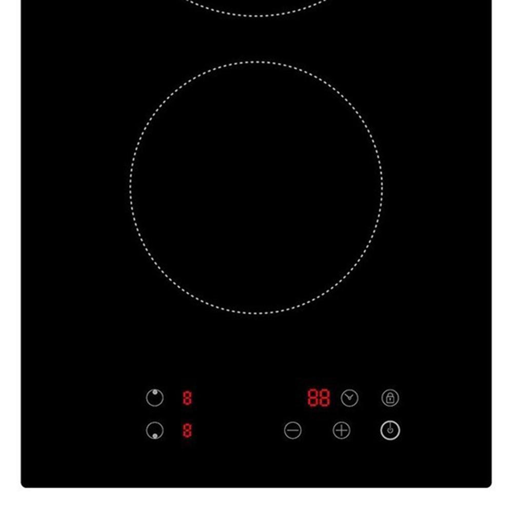 Изображение товара Электрическая варочная панель Lex HH 3020 BL 28.80 см 2 конфорки цвет черный