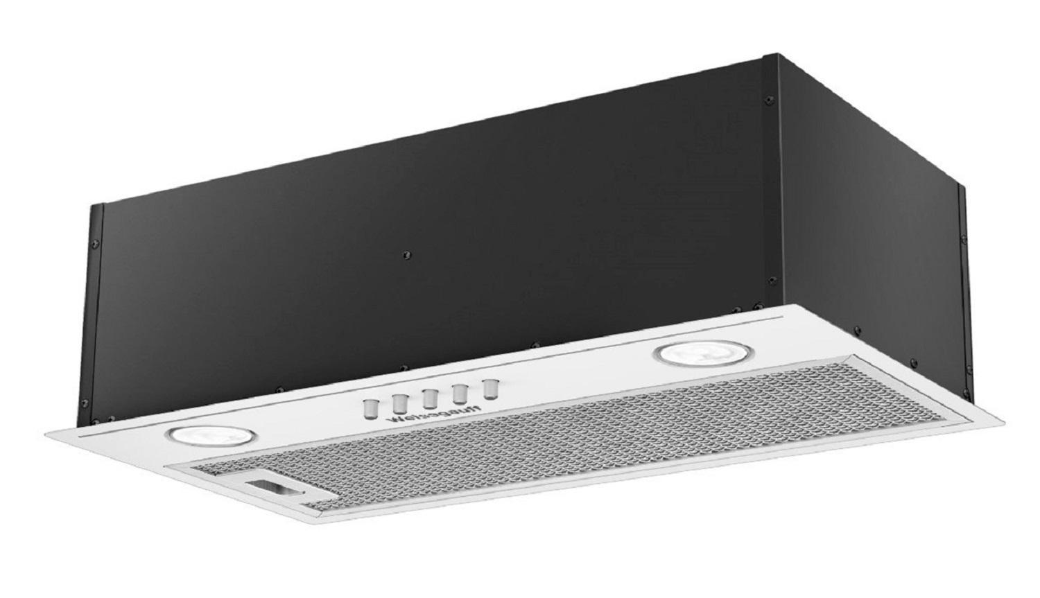 Изображение товара Встраиваемая вытяжка Weissgauff ALPHA 60 PB WH 59.6x14.5x26.6 см белая