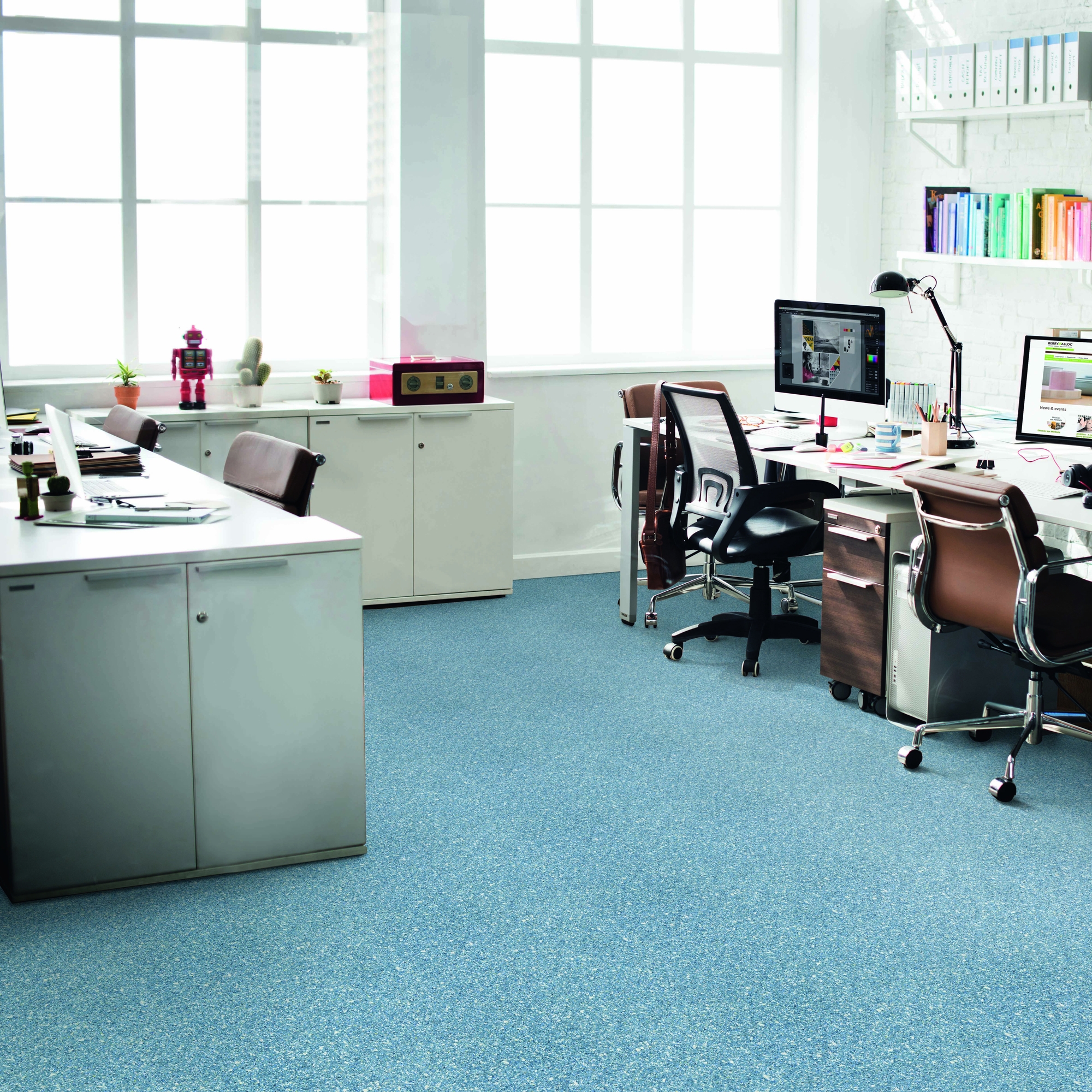 Изображение товара Линолеум Noventis Сириус Соната 32 класс 3 м влагостойкий для офиса