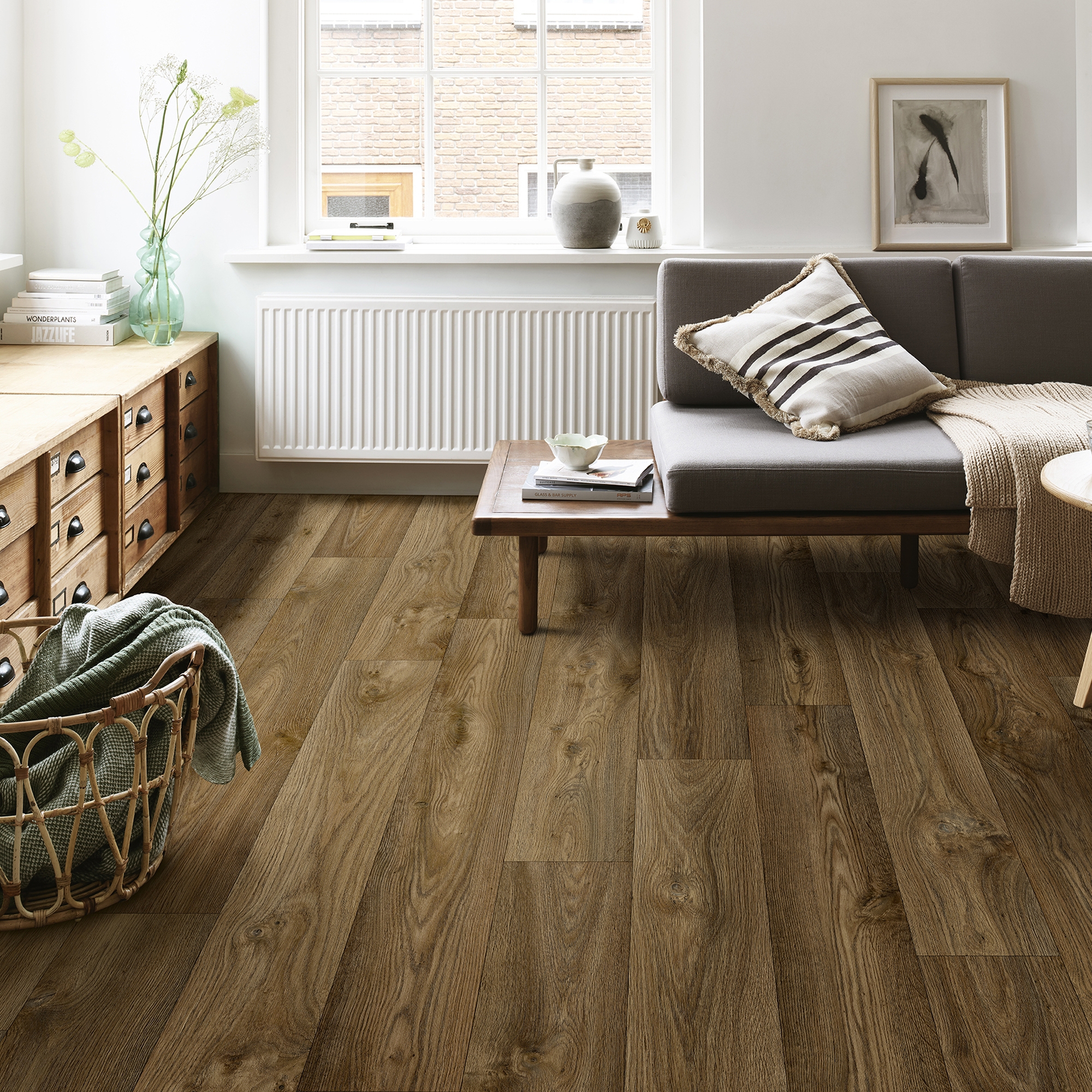 Изображение товара Линолеум Дуб джерси 32 класс 2.5 м для жилых и коммерческих помещений