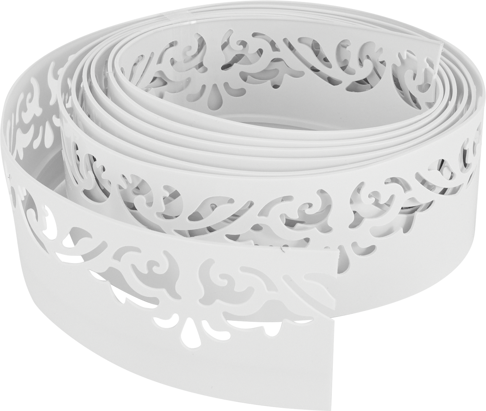 Бленда Domlegrand Лиана пластик 3.5 м цвет белый глянец