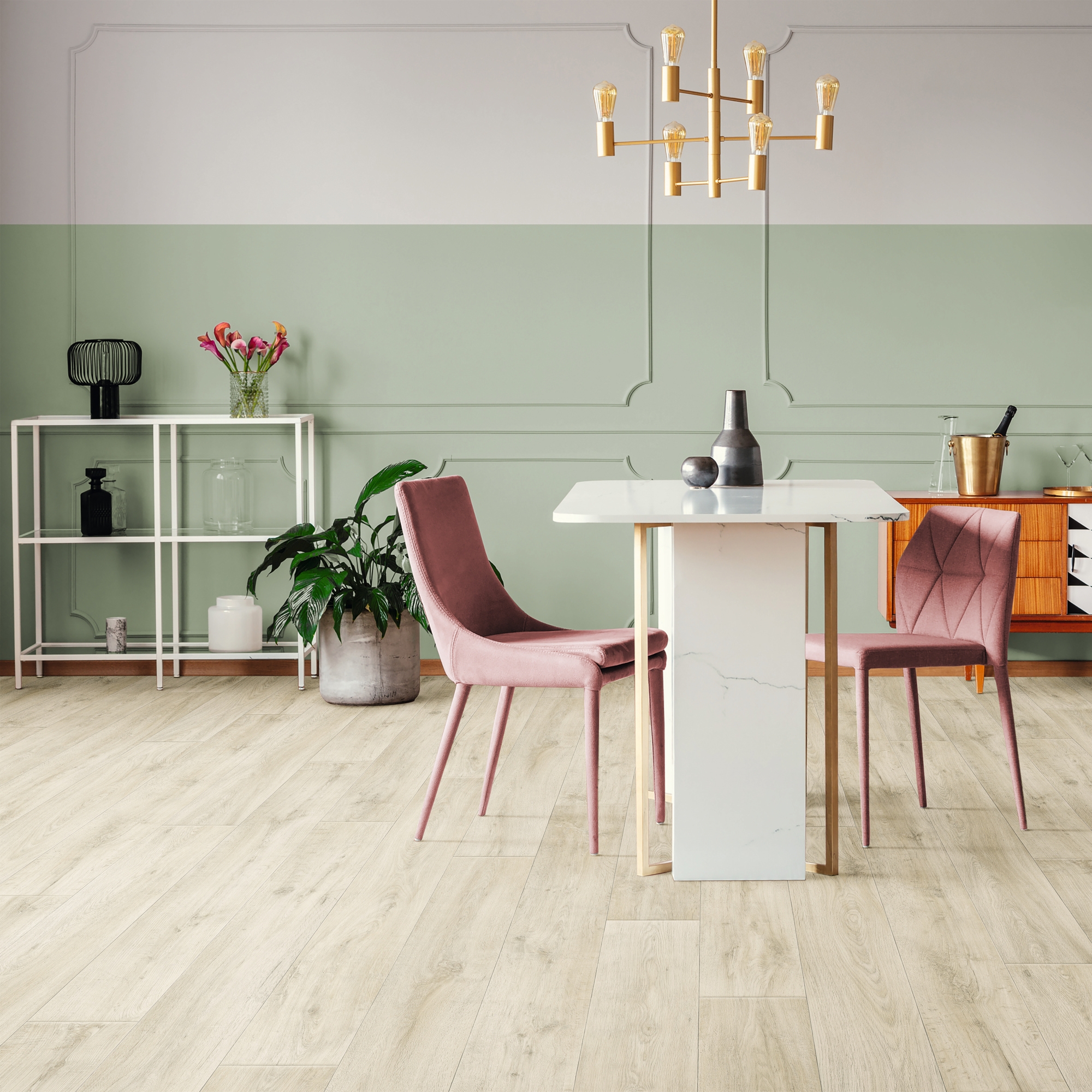 Изображение товара Линолеум Дуб Рочестер 32 класс 2.5 м влагостойкий полукоммерческий