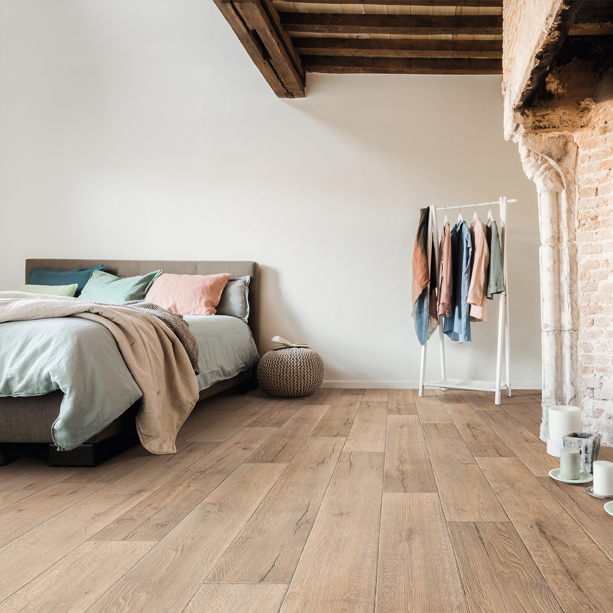 Изображение товара Линолеум Дуб Аллен 33 класс влагостойкий, структурированный, 4 м ширина