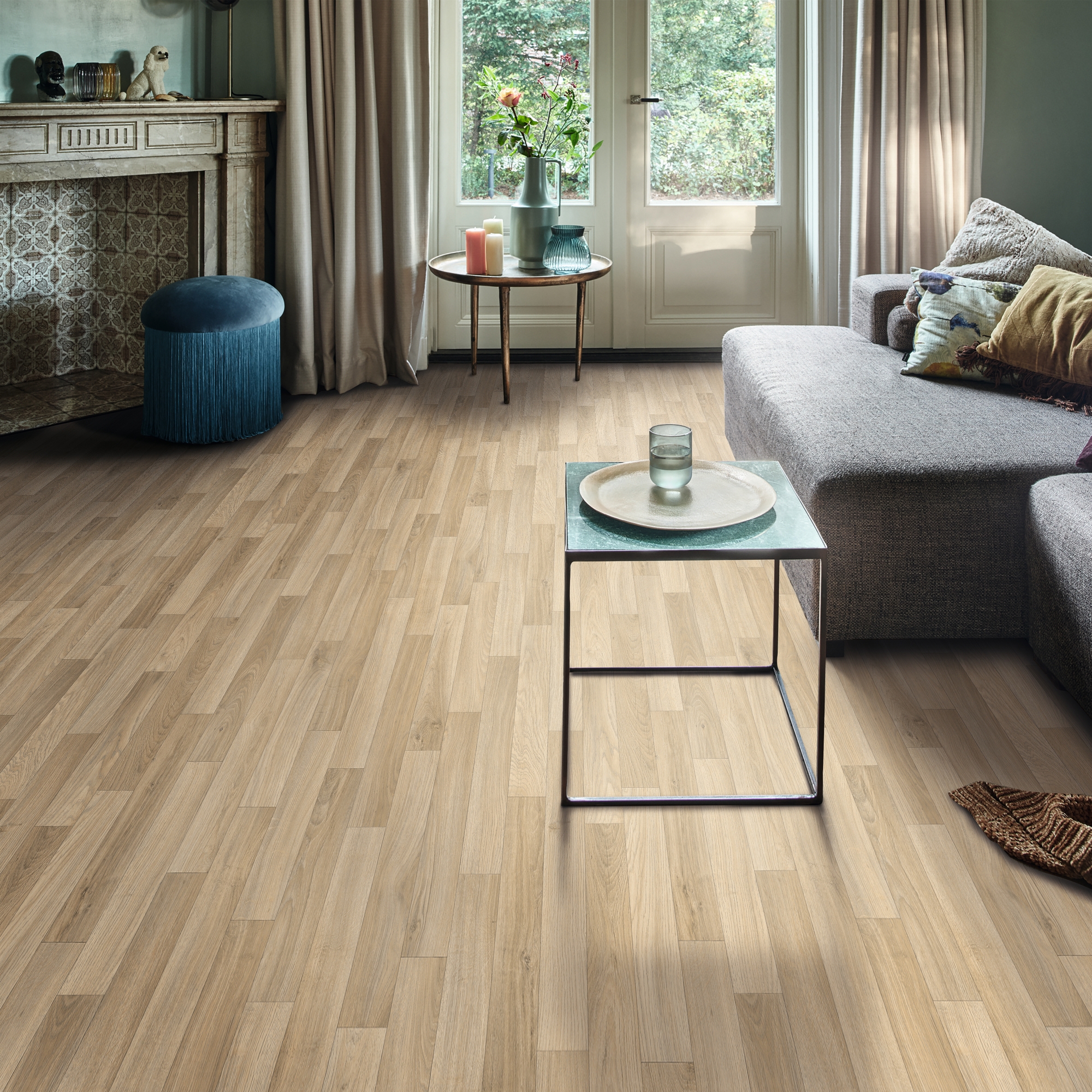 Изображение товара Линолеум Дуб Натуральный 32 класс 1.5 м для Гостиной