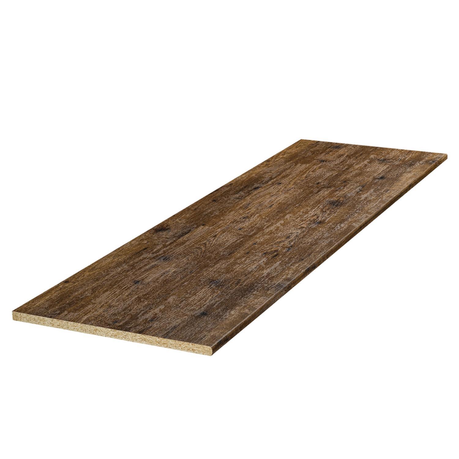 Изображение товара Кухонная столешница Скиф орех пекан 60x130x3.8 см из ЛДСП с каплесборником