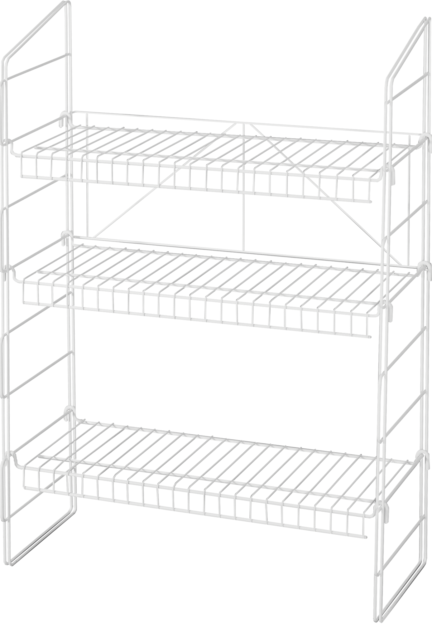 Изображение товара Стеллаж для рассады 3 полки 62x91x26 см, металл окрашенный