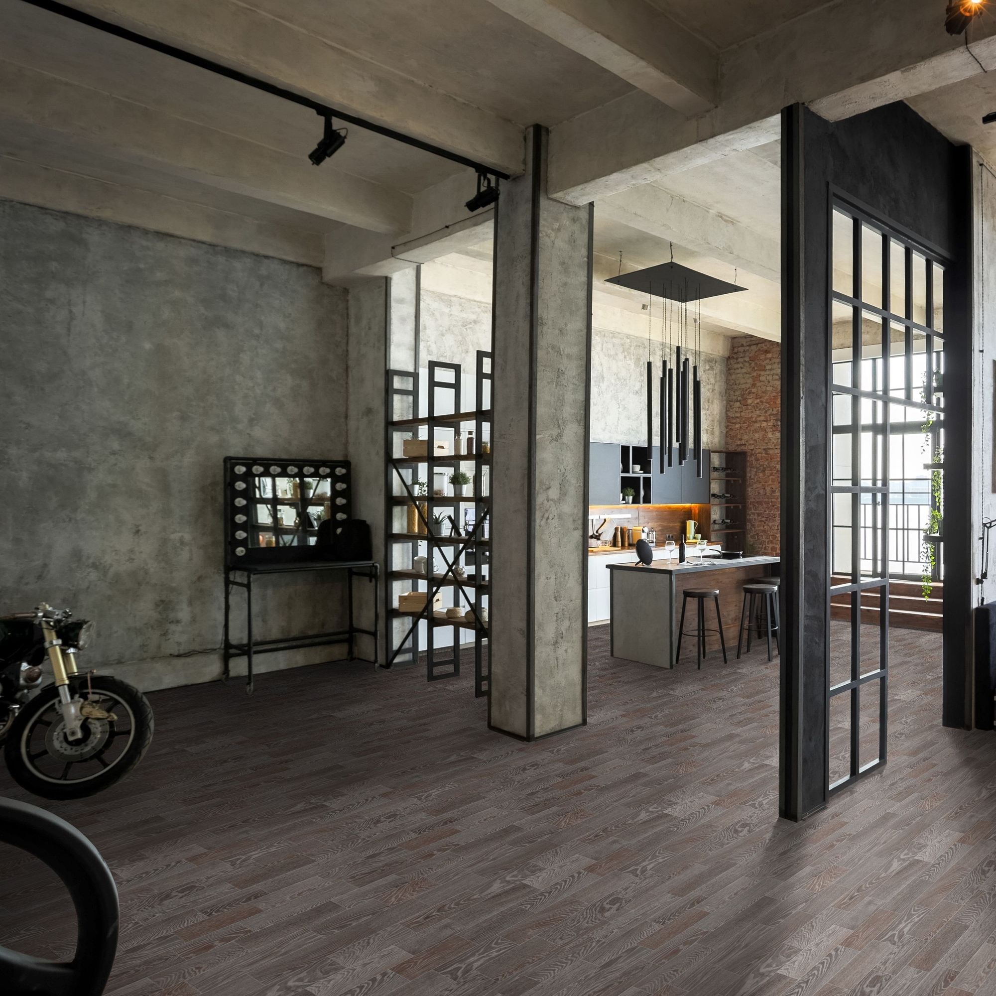 Изображение товара Линолеум «Парадокс Дуб сапфир» 32 класс 1.5 м