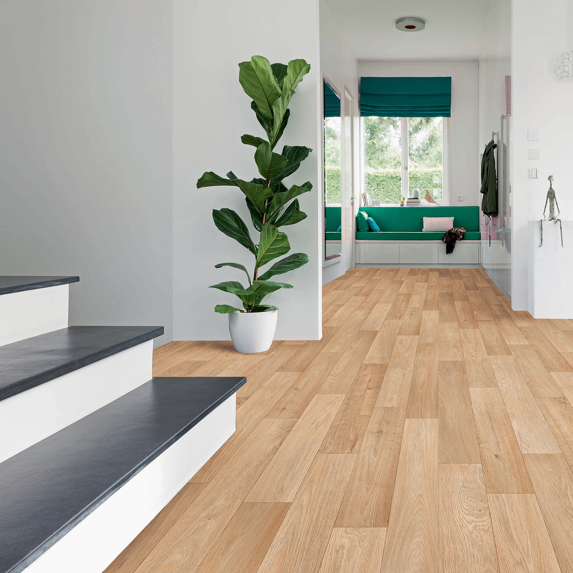 Изображение товара Линолеум Дуб Вилен 32 класс 4 м российский полукоммерческий покрытие