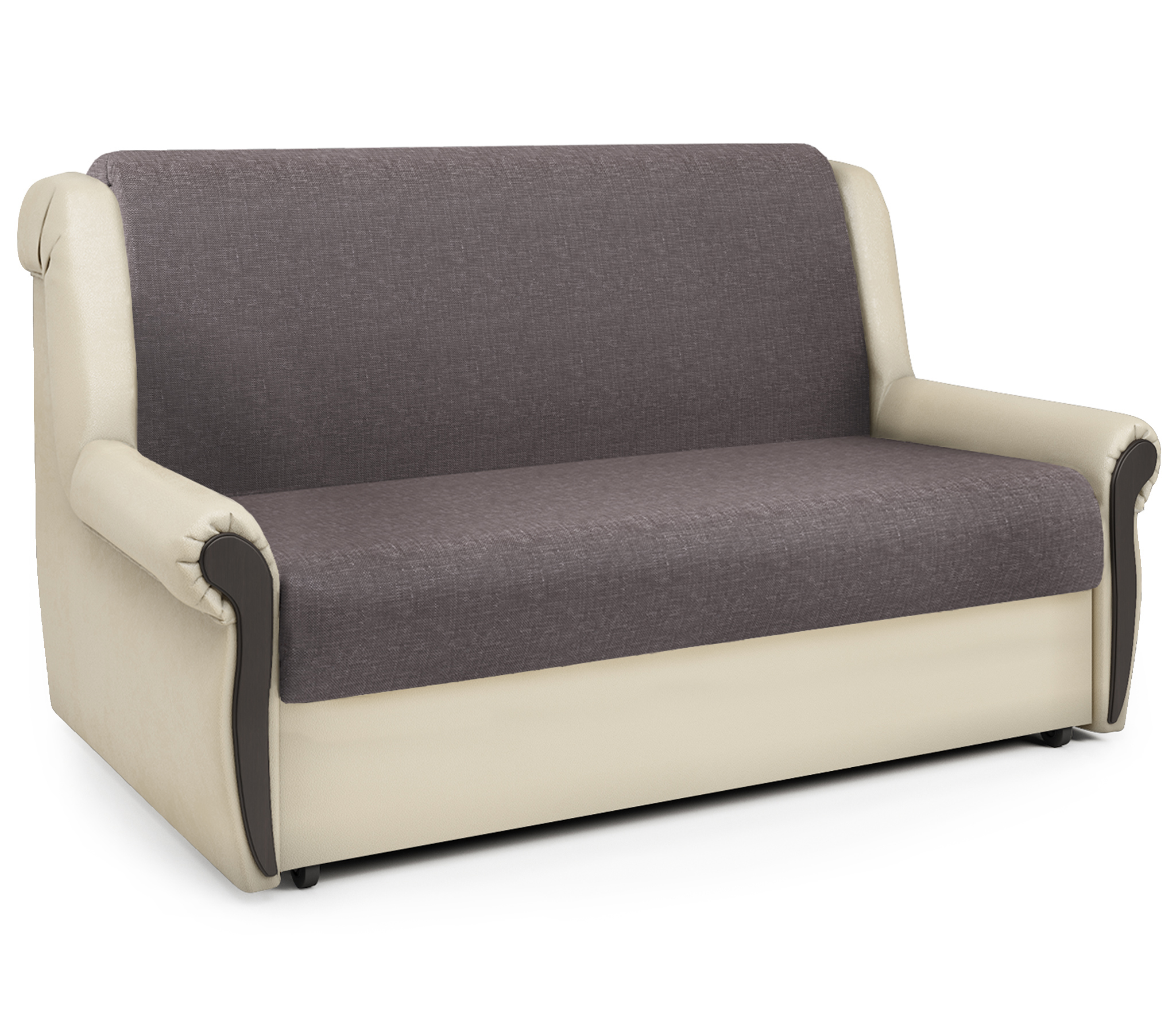 Изображение товара Диван Шарм-Дизайн Аккорд М 100 130x95x110 см рогожка цвет коричневый 33070098