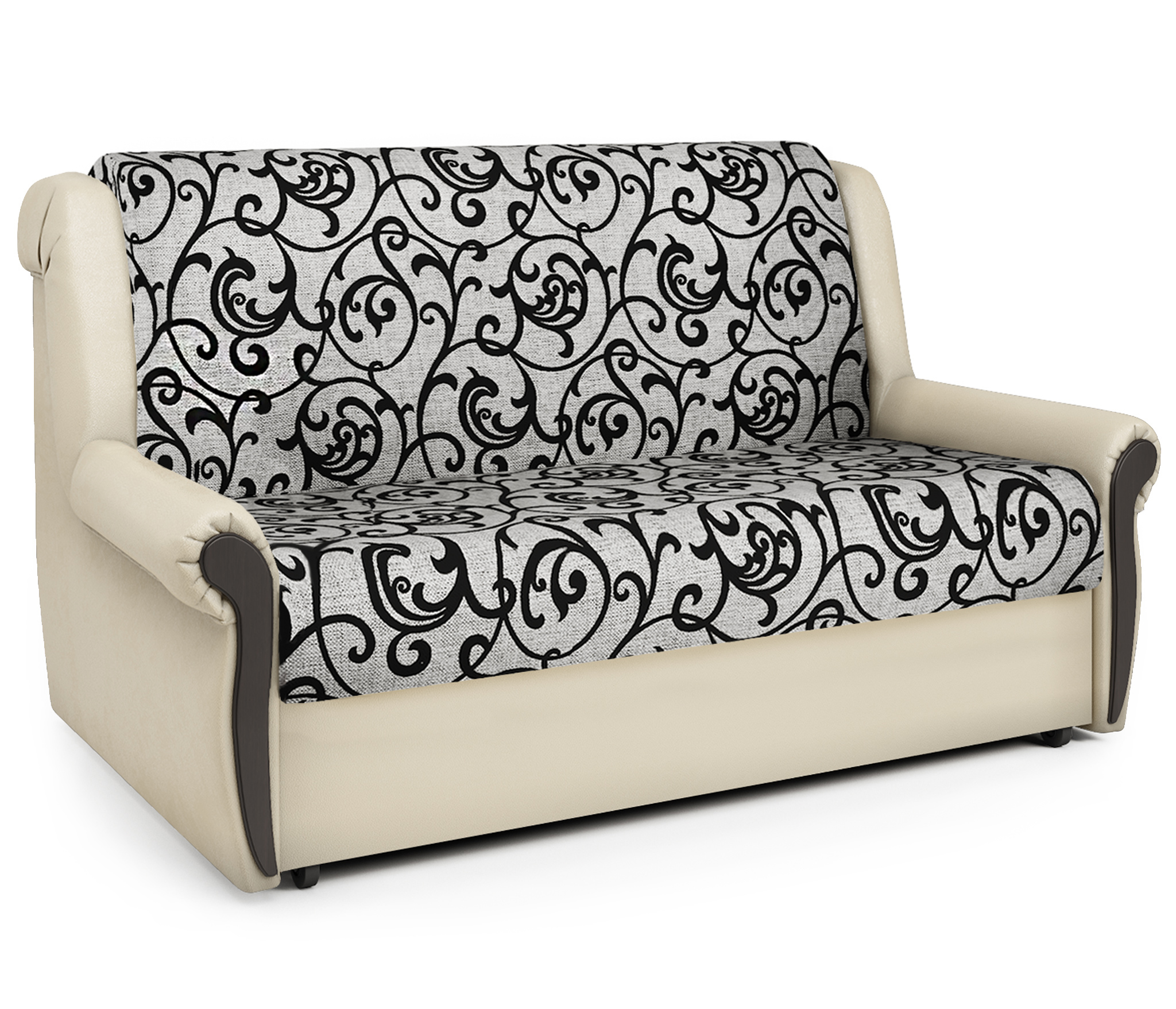 Изображение товара Диван Шарм-Дизайн Аккорд М 170x95x110 см серый с ящиком и механизмом аккордеон