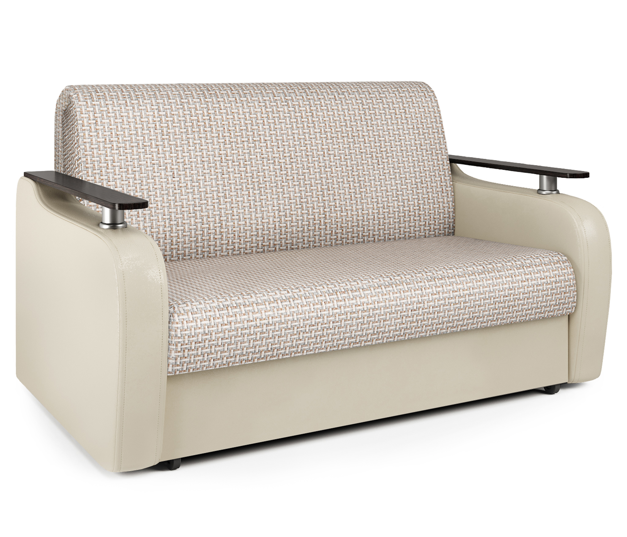 Изображение товара Диван Шарм-Дизайн Гранд Д 100 124x95x110 см рогожка цвет бежевый 33070369