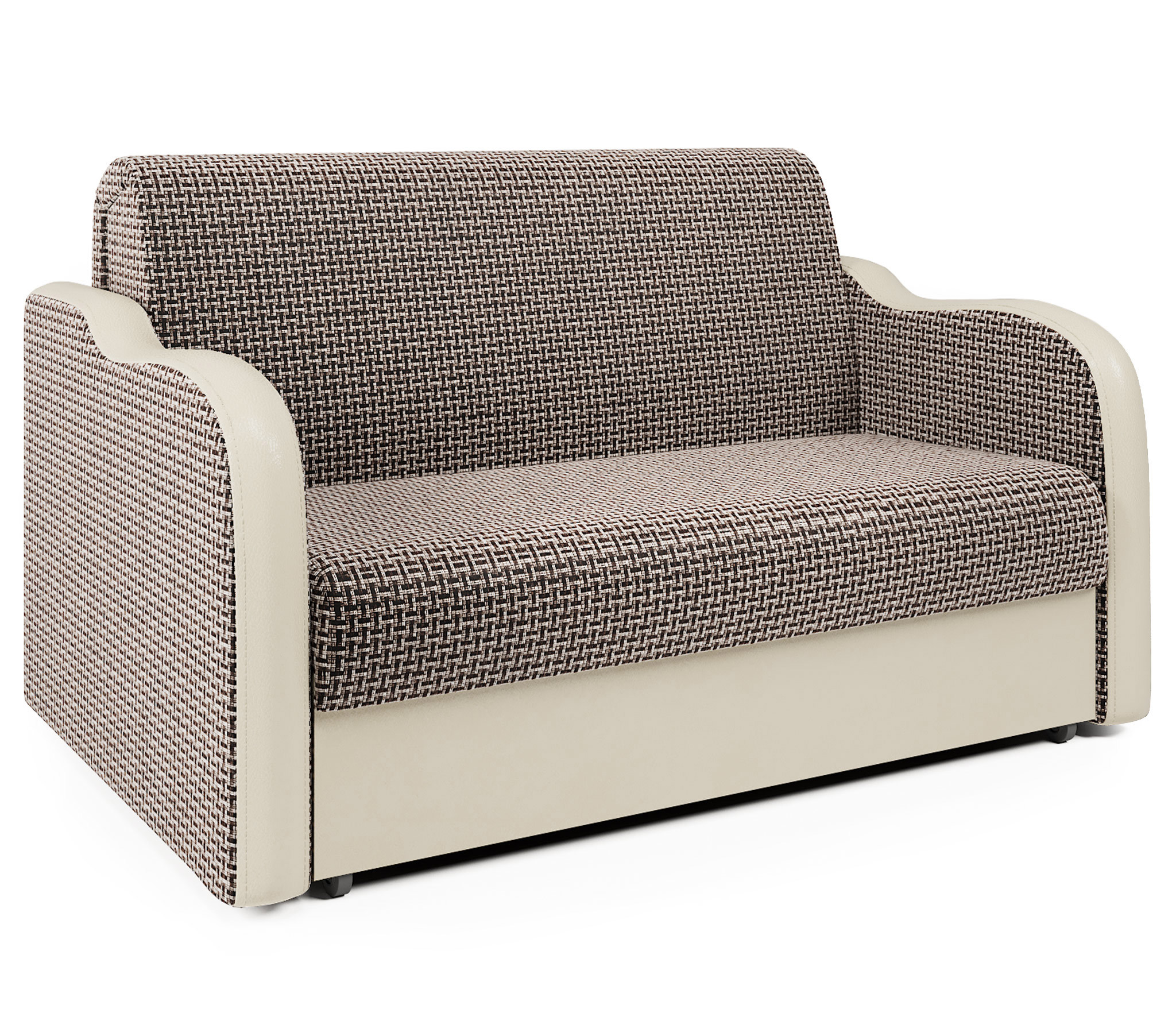 Изображение товара Диван Шарм-Дизайн Коломбо 100 120x95x110 см рогожка цвет коричневый