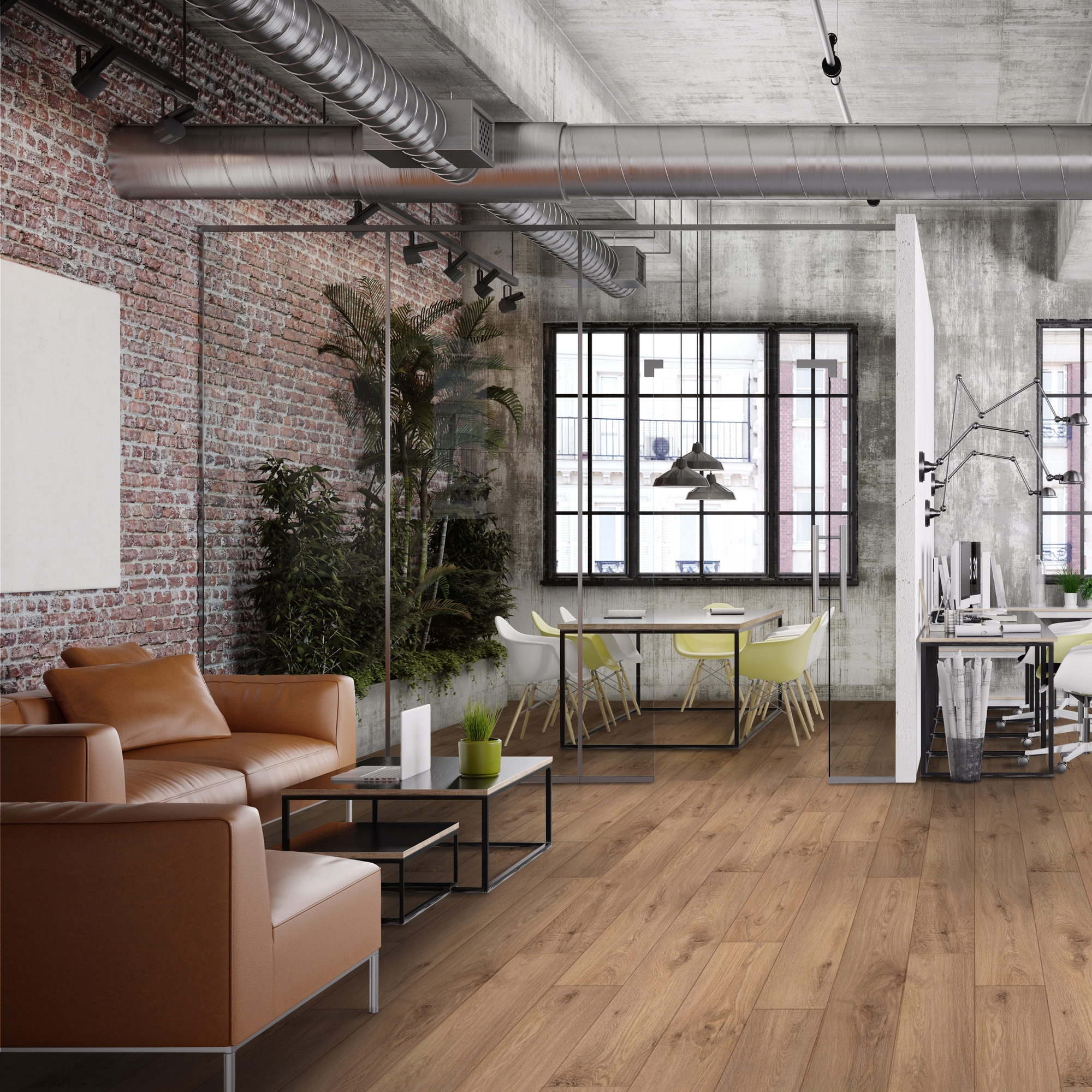 Изображение товара Линолеум Парадокс Дуб Европейский 32 класс толщиной 2,2 мм шириной 2,5 м Россия