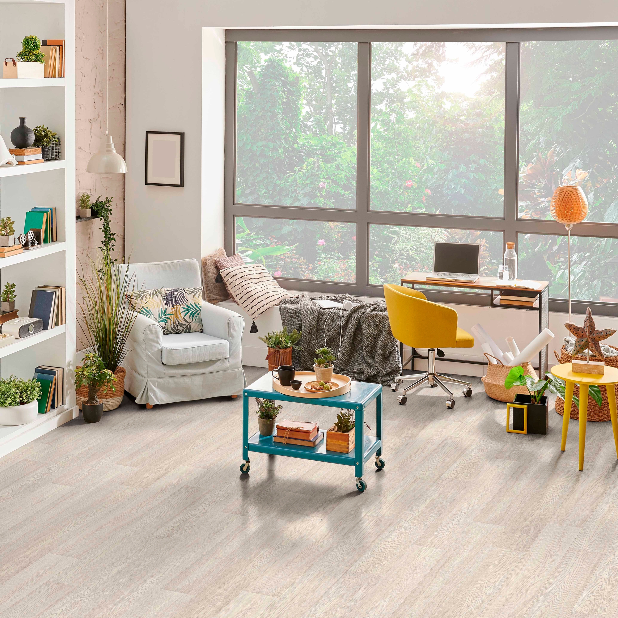 Изображение товара Линолеум Artens Дуб Норвежский 31 класс 2 м евротапицированный дизайн