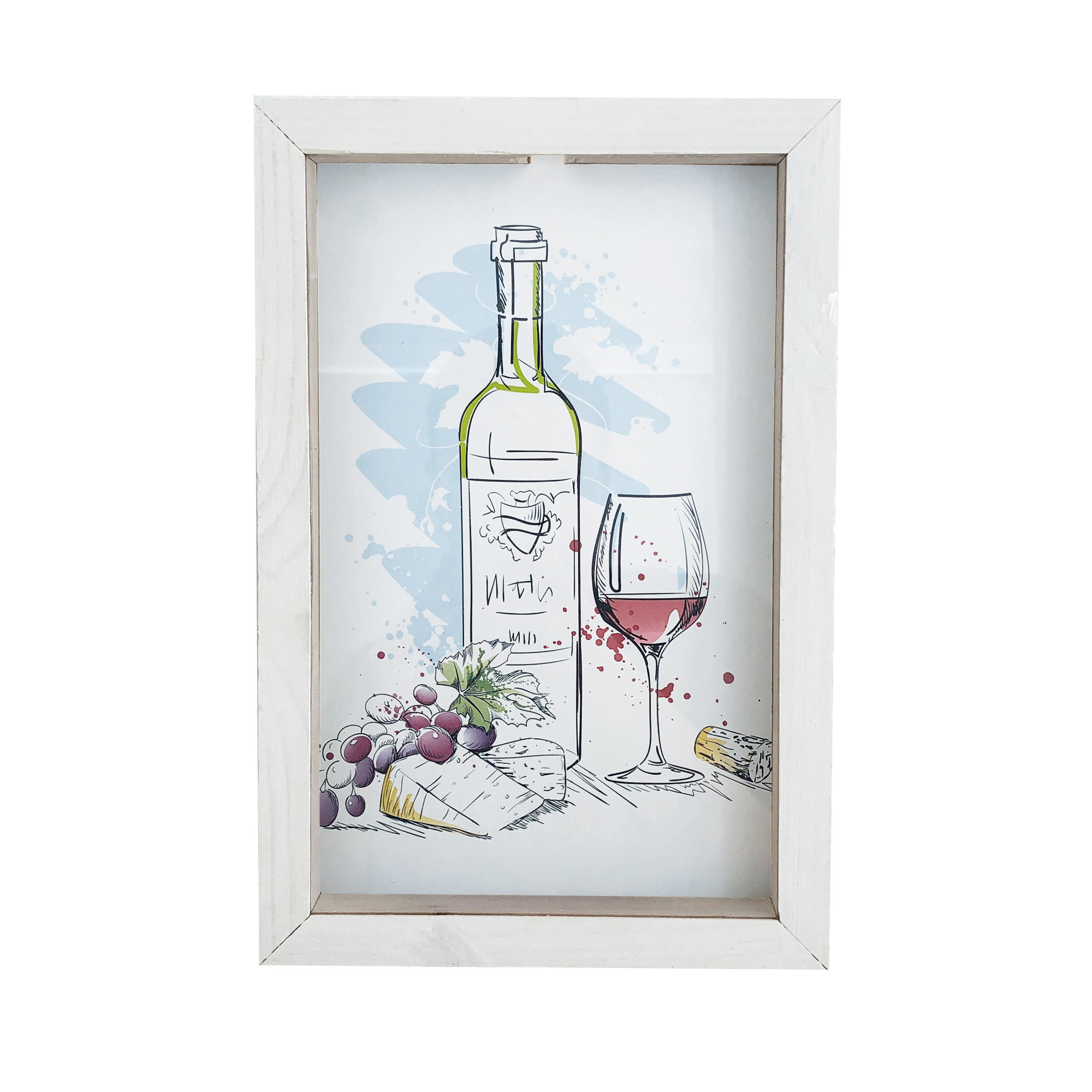 Изображение товара Копилка для пробок In Vino 20x30 см цвет белый