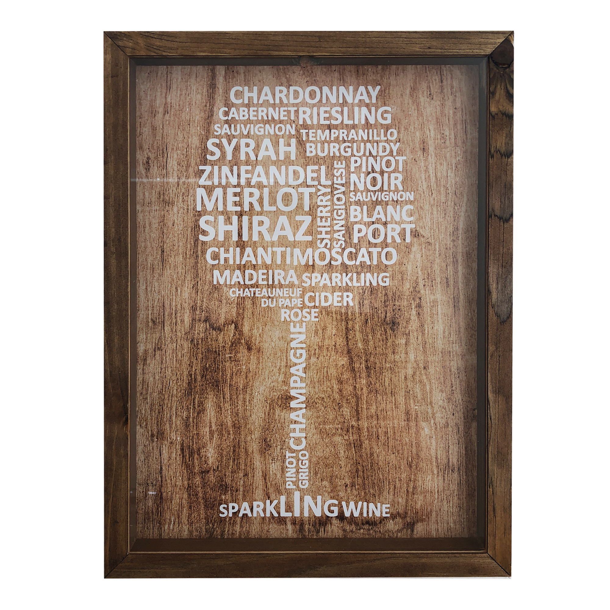 Изображение товара Копилка для пробок Spark Line 30x40 см цвет орех