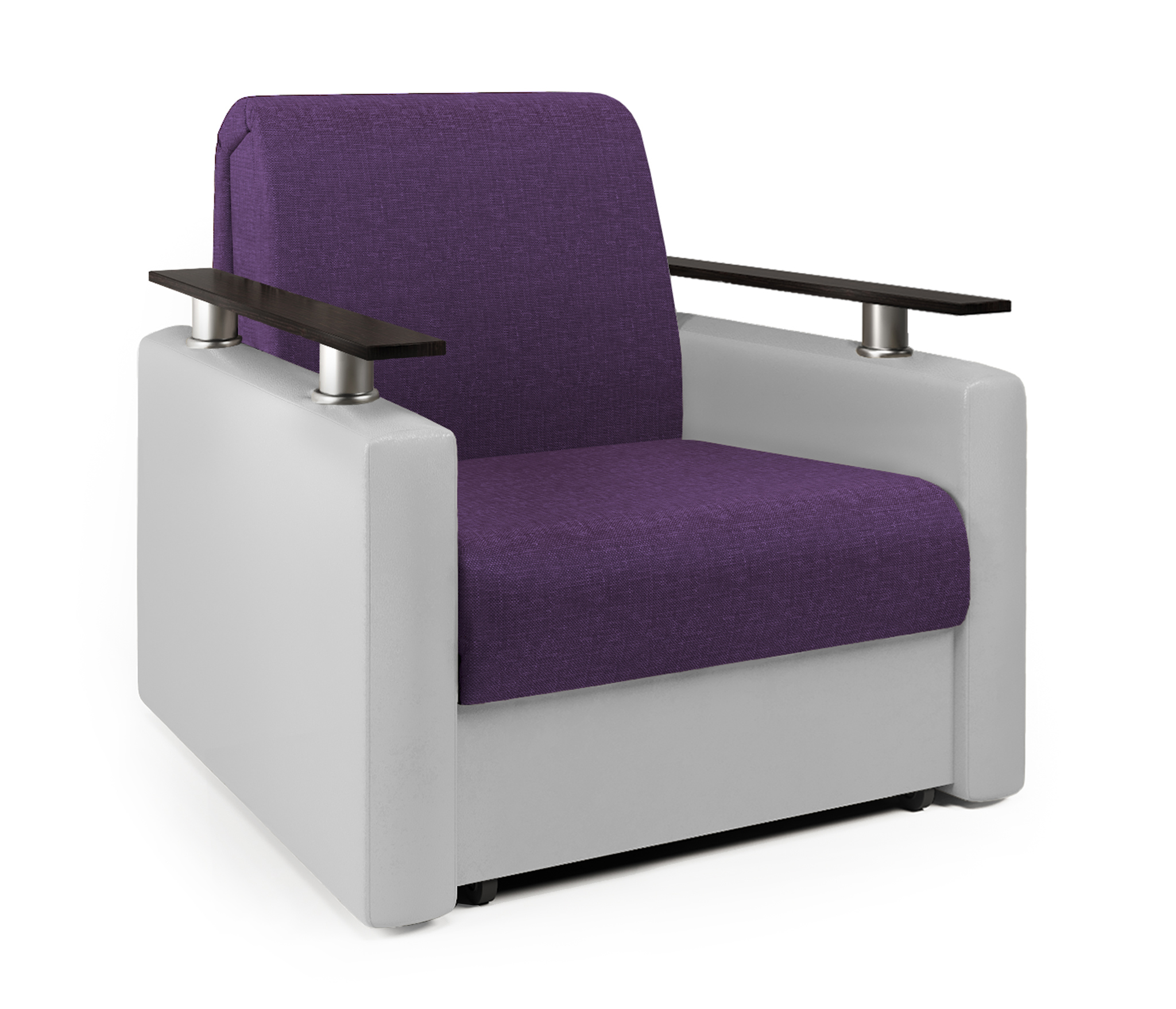 Изображение товара Кресло-кровать Шарм-Дизайн Шарм 70 экокожа цвет фиолетовый 90x95x110 см