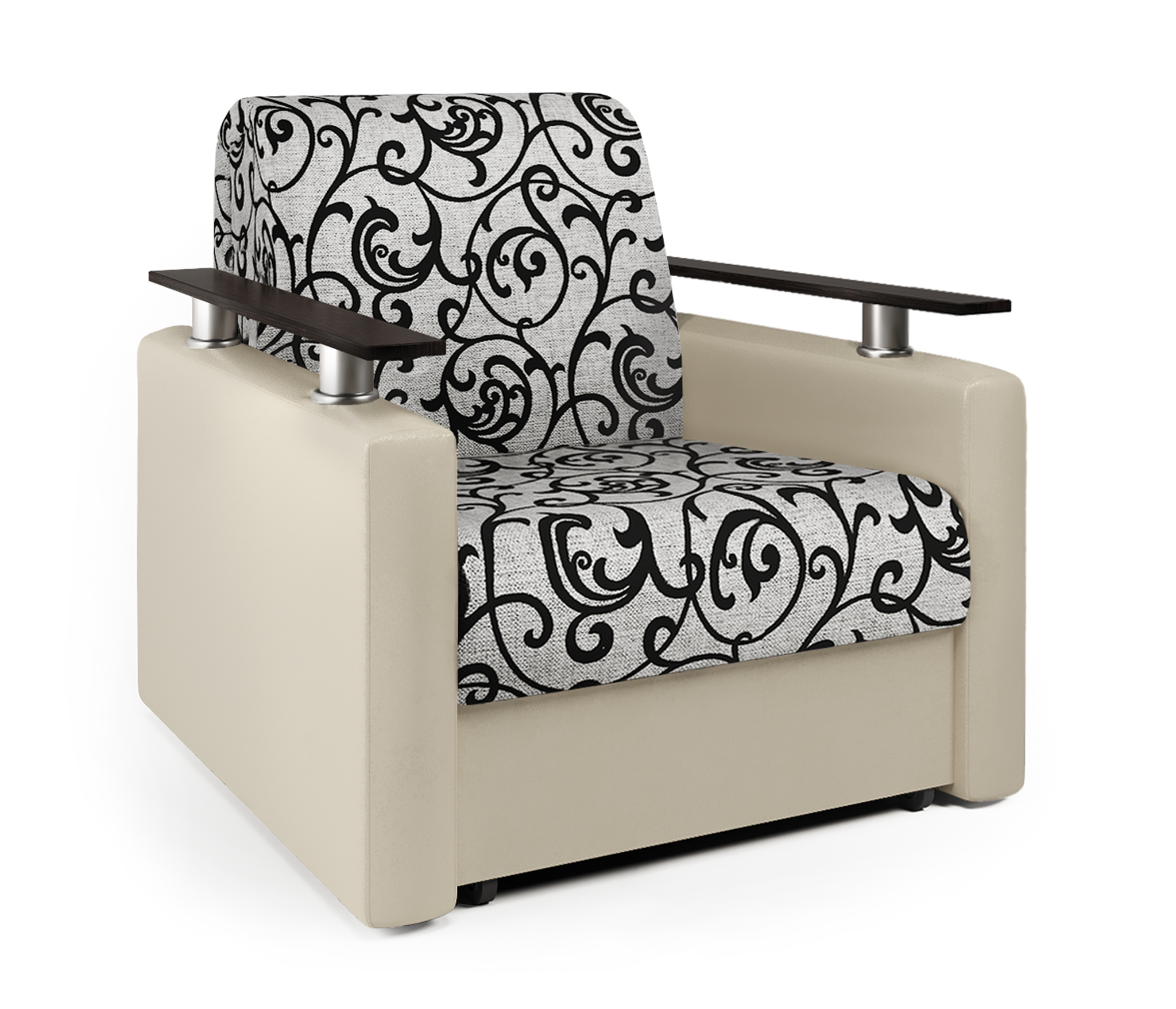 Изображение товара Кресло-кровать Шарм-Дизайн Шарм 80 бежевый экокожа мебель Россия