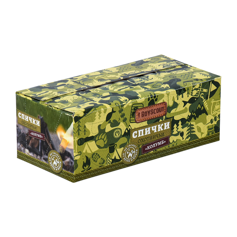 Изображение товара Спички Boyscout 61032 Колумб 40 мм 20 шт