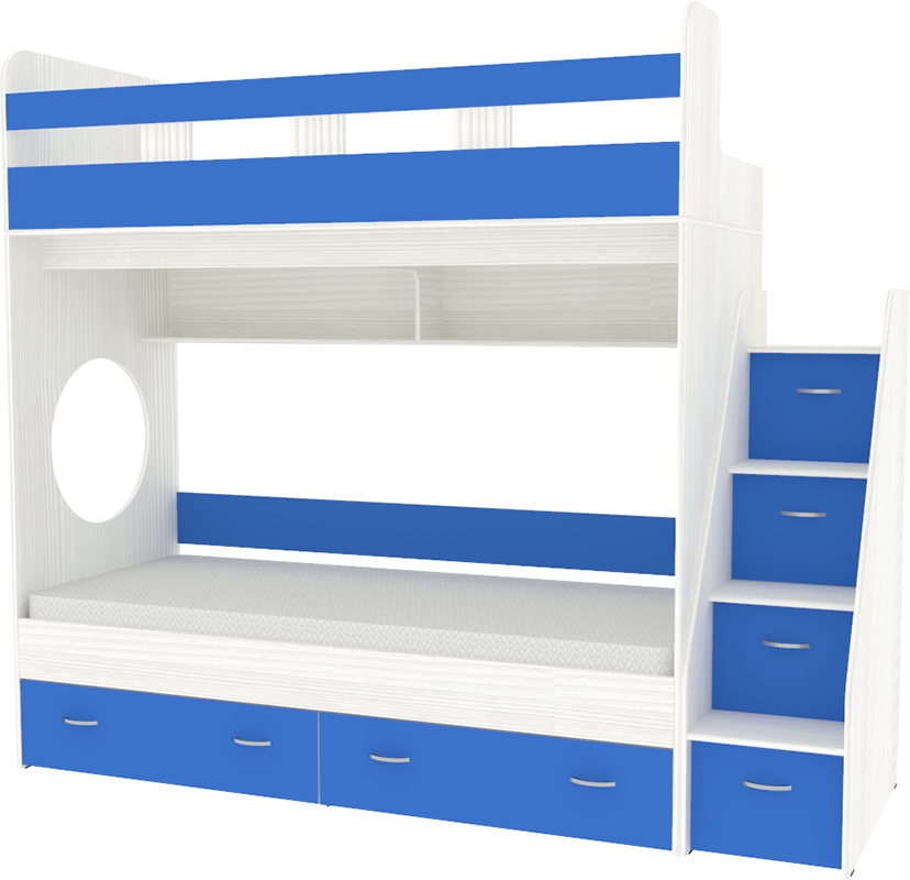 Изображение товара Кровать Кариви КИВи двухъярусная с размерами 234x200 см