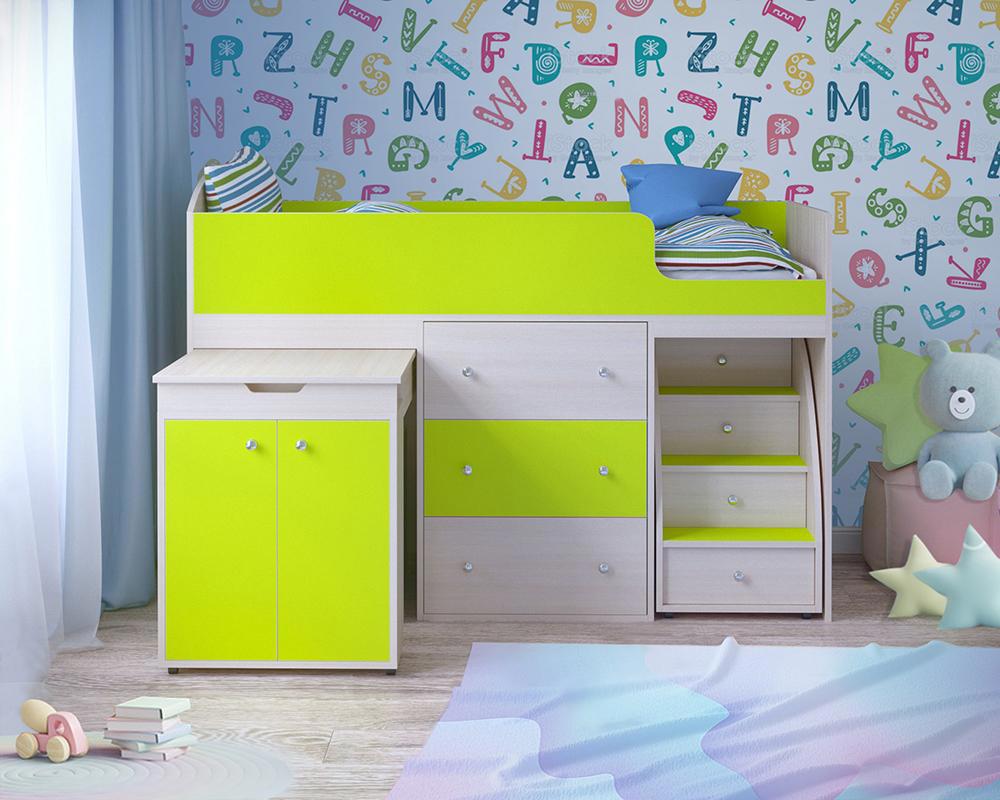 Изображение товара Кровать Кариви КИВи 184x113x84 см ЛДСП цвет бодего темный 00004-03-30-00