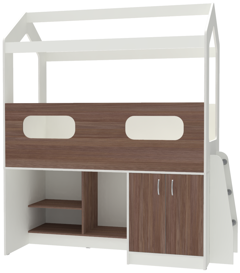 Изображение товара Кровать Кариви Сказочный Домик для детей 181.20x203x83.60 см