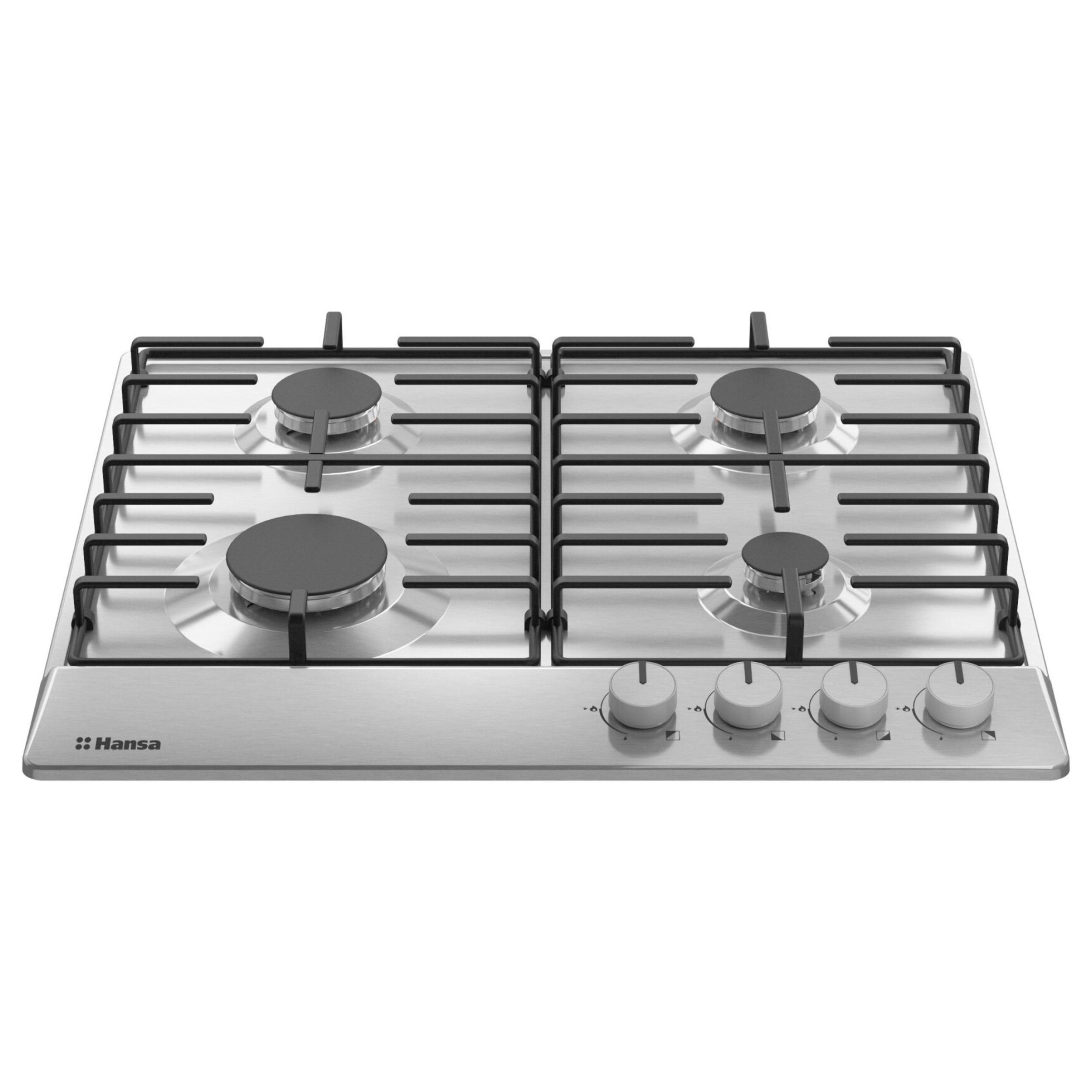 Изображение товара Газовая варочная панель Hansa BHGI650103 59 см 4 конфорки серебристая
