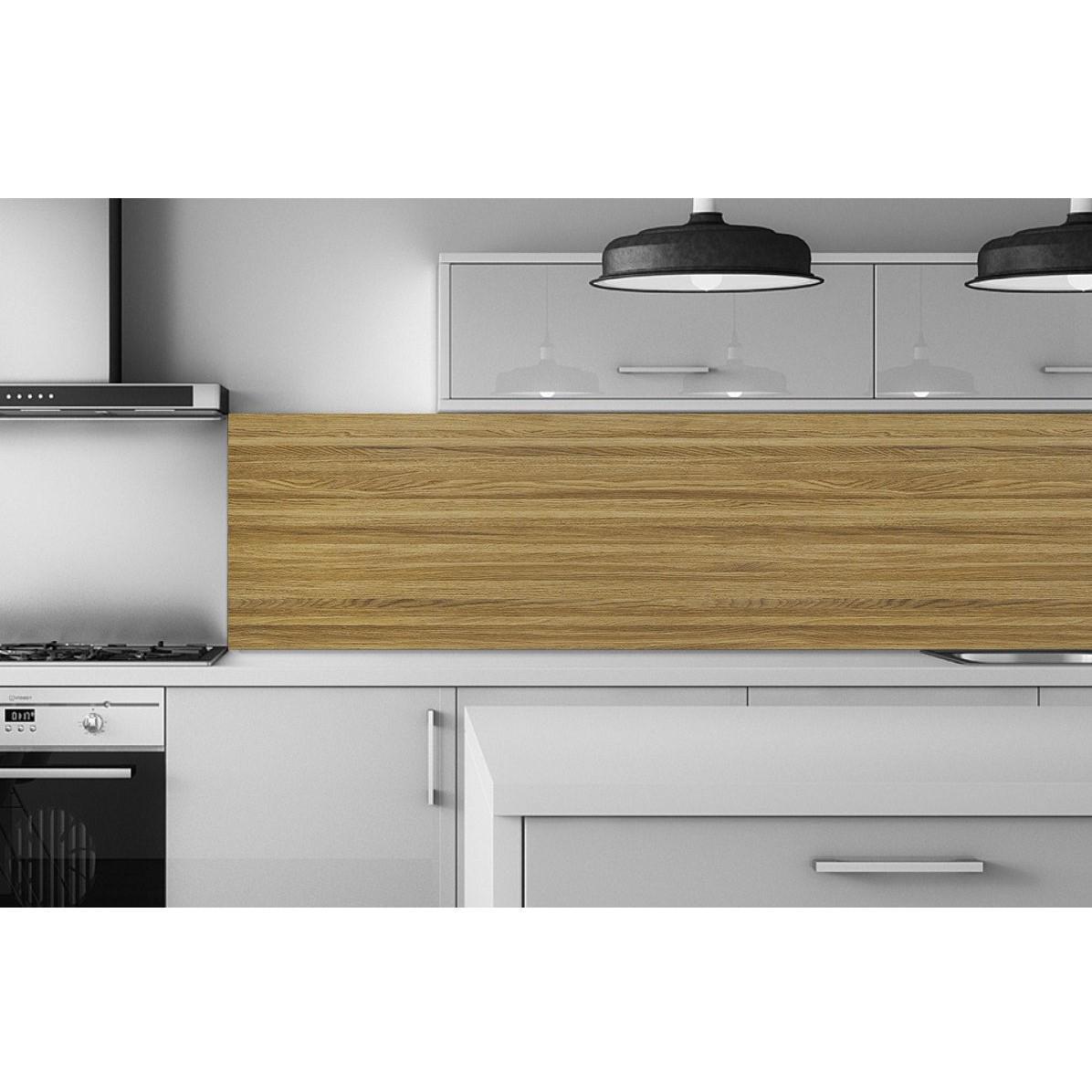 Изображение товара Кухонный фартук Скиф Золотистый дуб 160x60x0.6 см ДСП цвет дуб