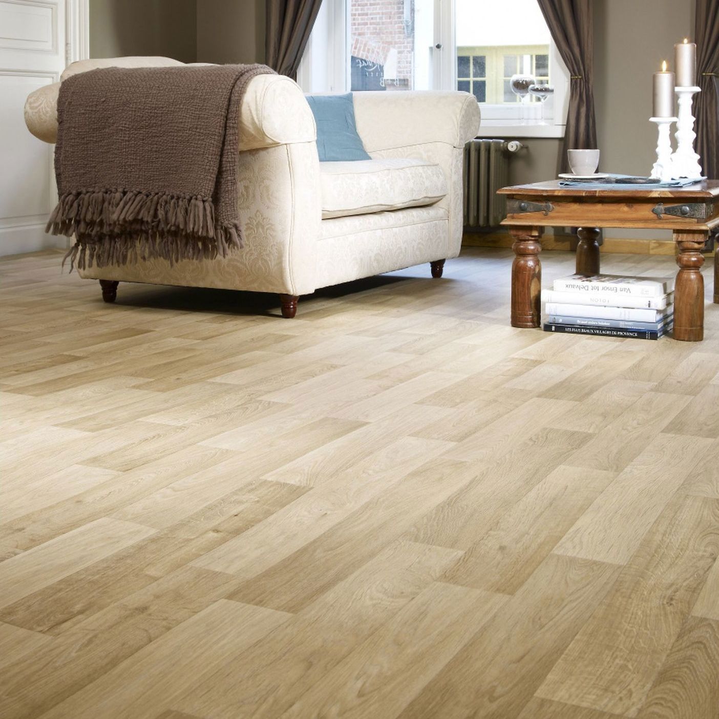 Изображение товара Линолеум Дуб Вилен 32 класс 3 метра для жилых помещений и офисов