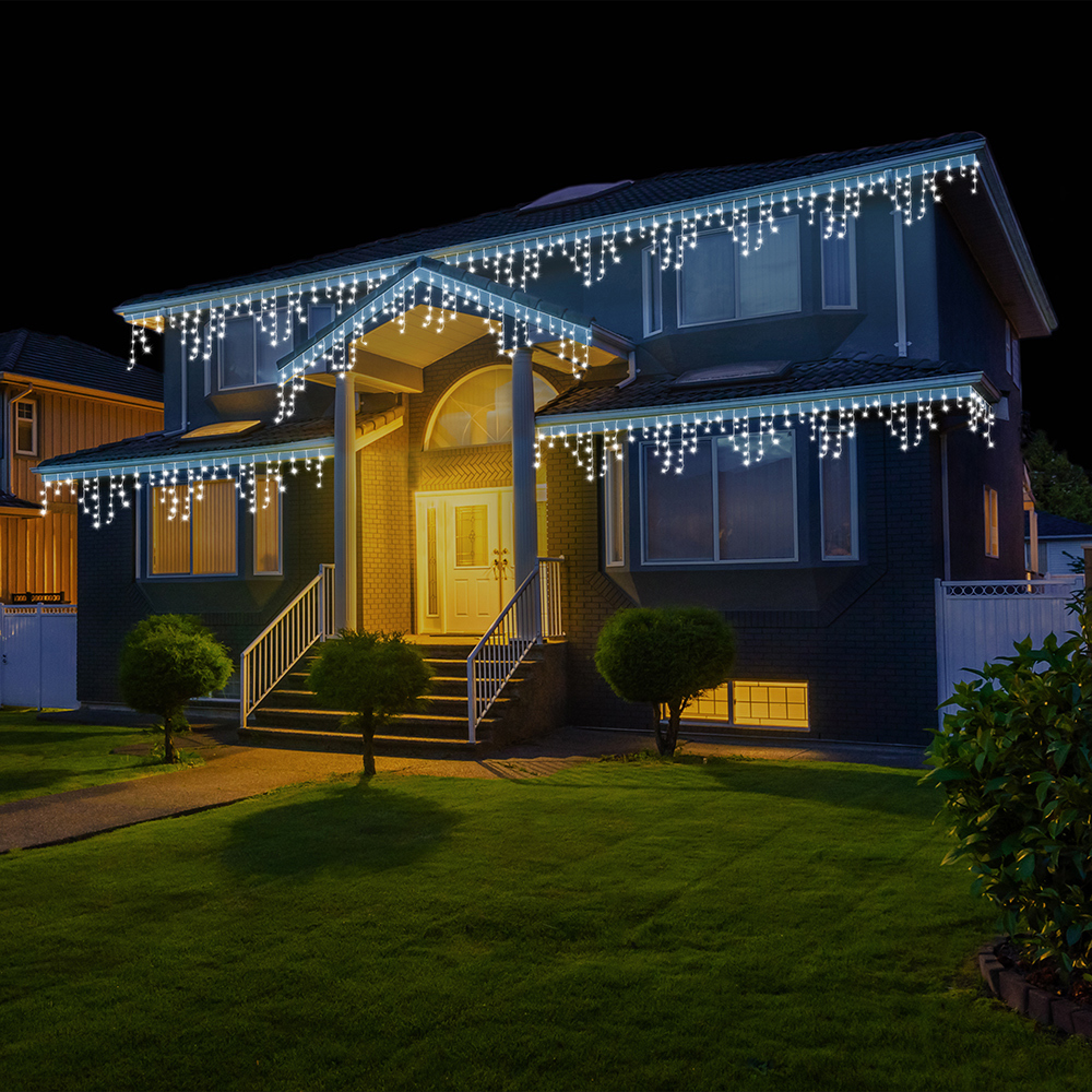 Изображение товара Гирлянда светодиодная Balance Бахрома 6 м холодный белый свет