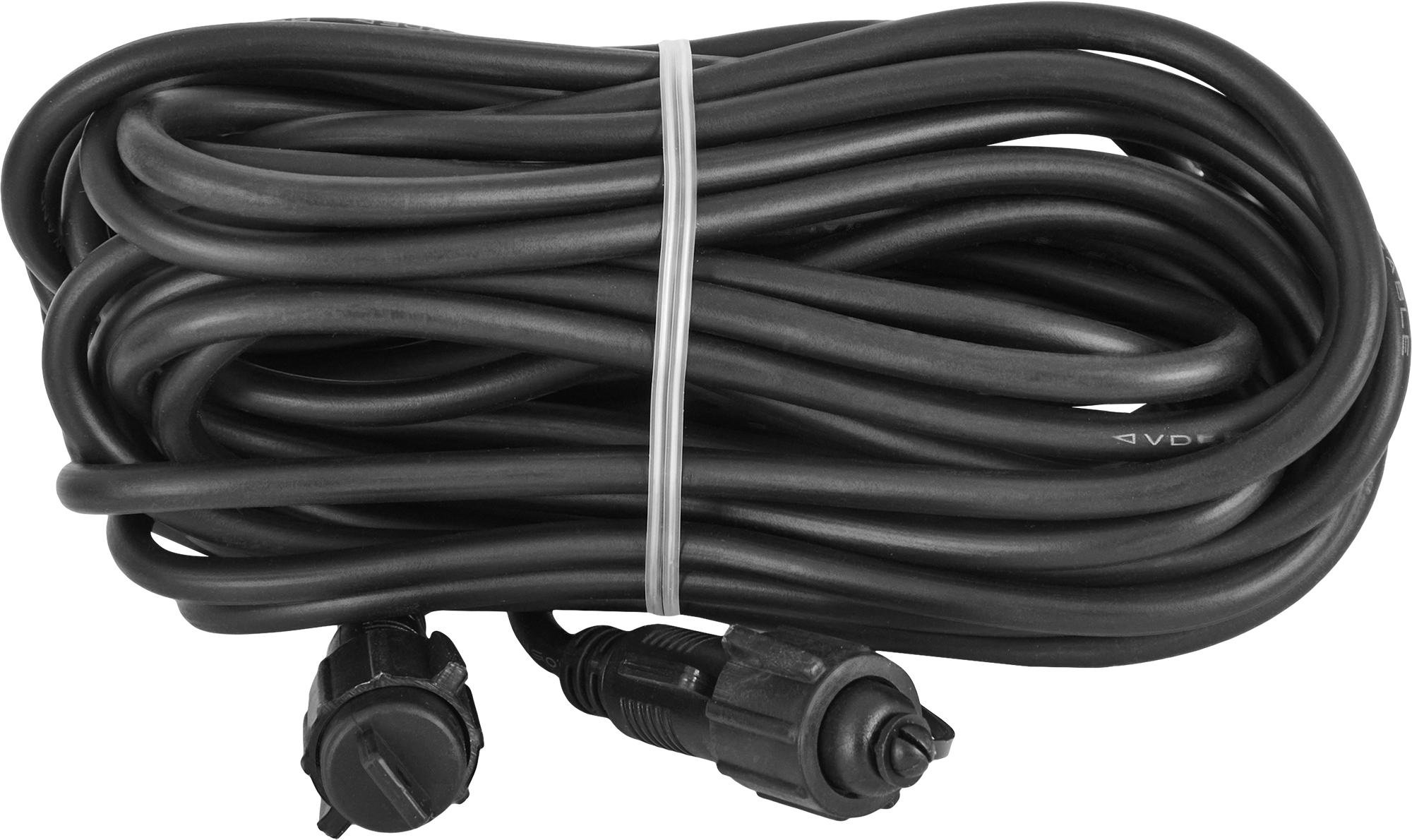 Изображение товара Удлинитель для гирлянды 220 В 10 м IP65 каучук черный