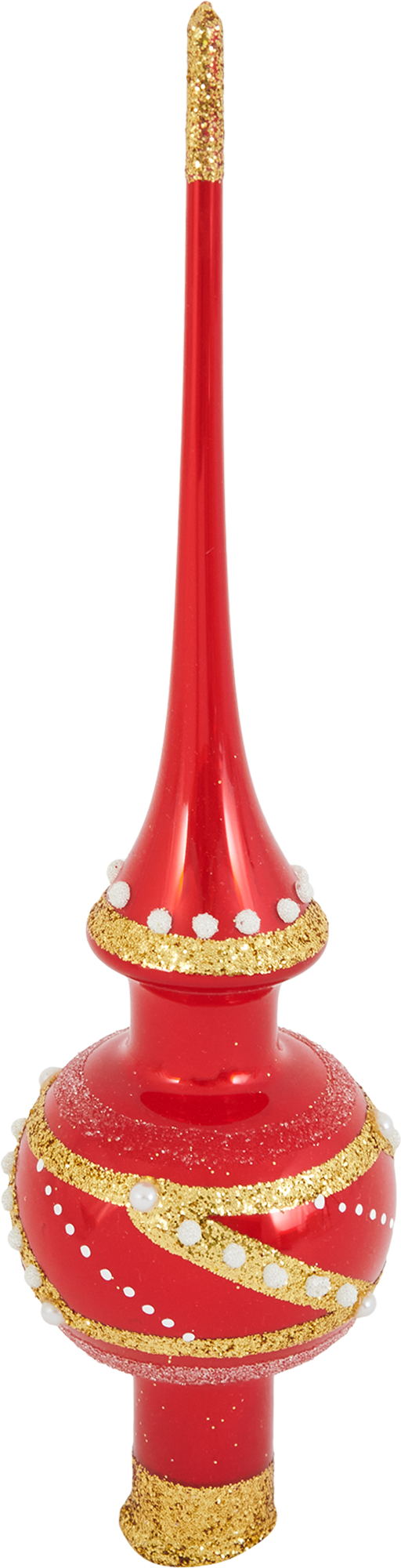 Изображение товара Верхушка для ёлки «Золотое плетение», 28 см