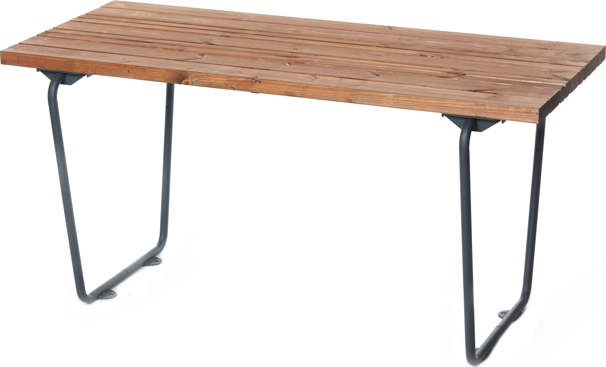 Изображение товара Стол City Life 150x75 см из металла и сосны для сада и дачи