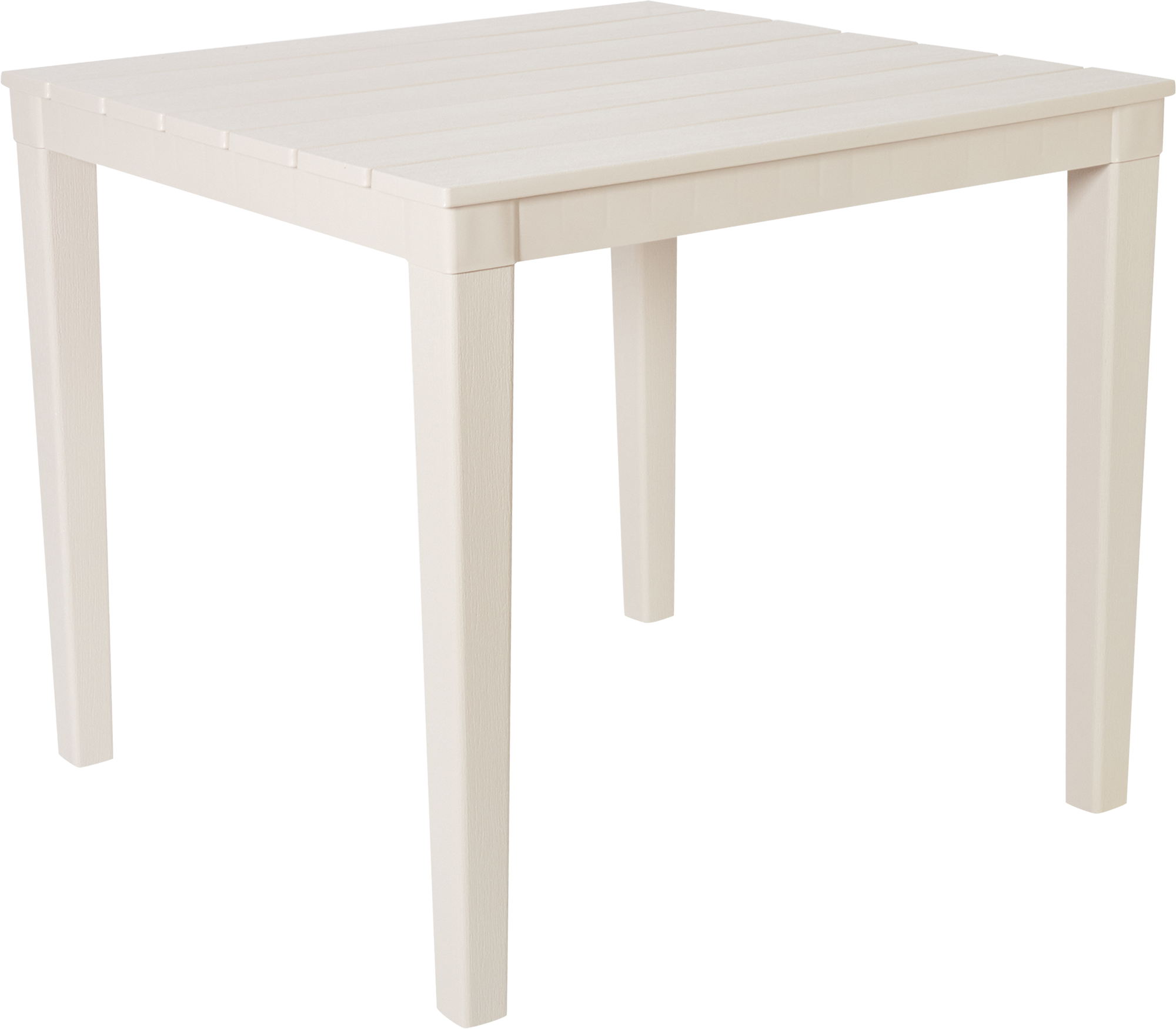 Изображение товара Садовый стол Прованс 71x80x80 см серый пластик