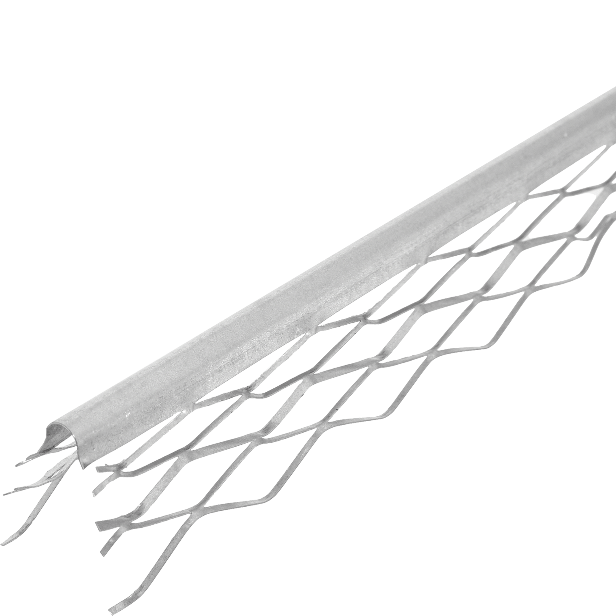 Профиль угловой (ПУ) оцинкованный сетчатый 35x35x3000 мм