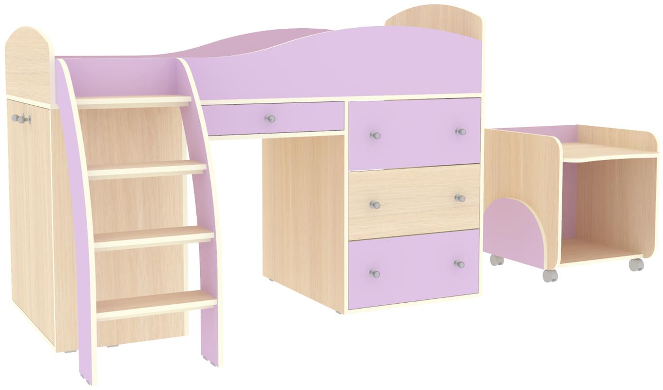 Изображение товара Детская кровать кариви КИВи 163.20x113.20см ЛДСП безопасная и многофункциональная