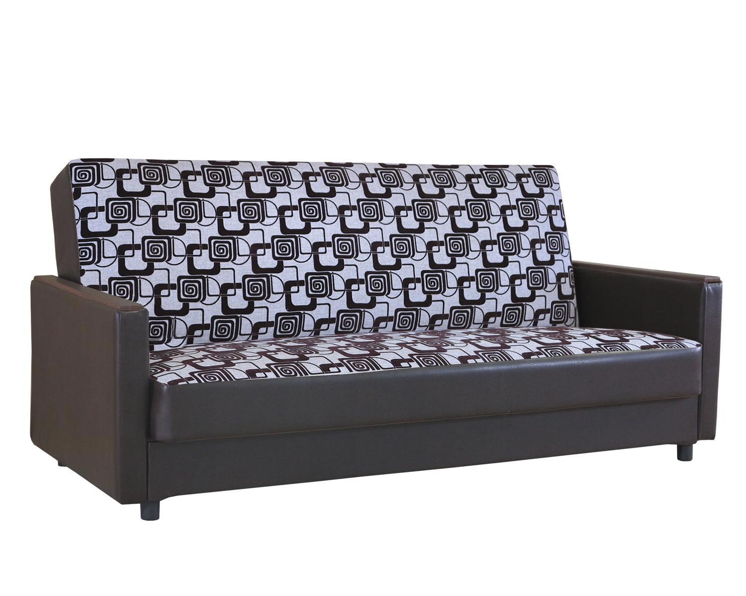 Изображение товара Диван Шарм-Дизайн Классика Д 1109201051 208x92x92 см шенилл цвет коричневый