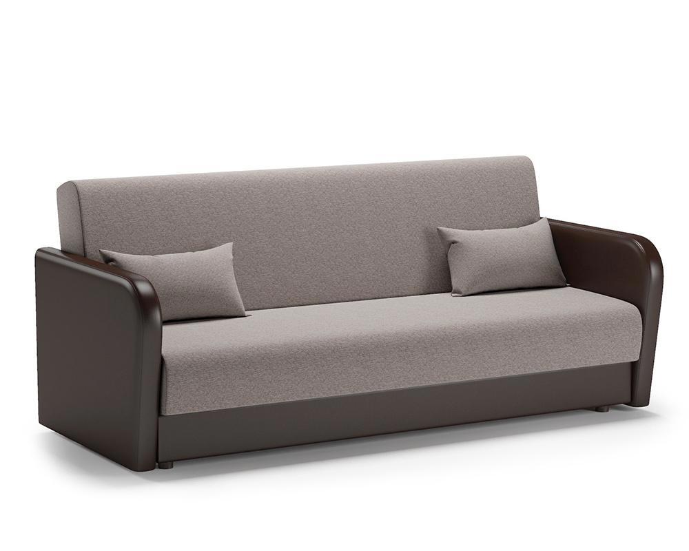 Изображение товара Диван Шарм-Дизайн Лига М 1109201100 204x89x93 см рогожка цвет латте