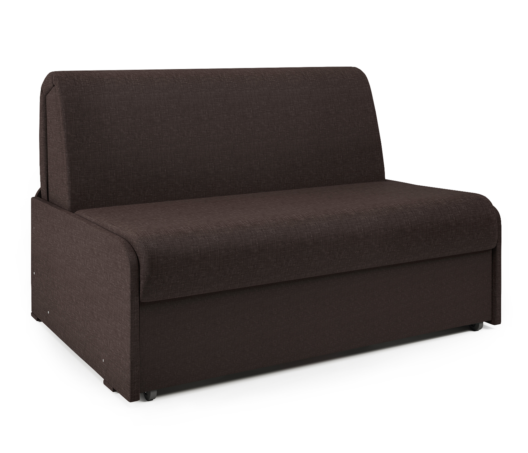 Изображение товара Диван Шарм-Дизайн Коломбо БП 33070475 106x95x110 см рогожка цвет коричневый