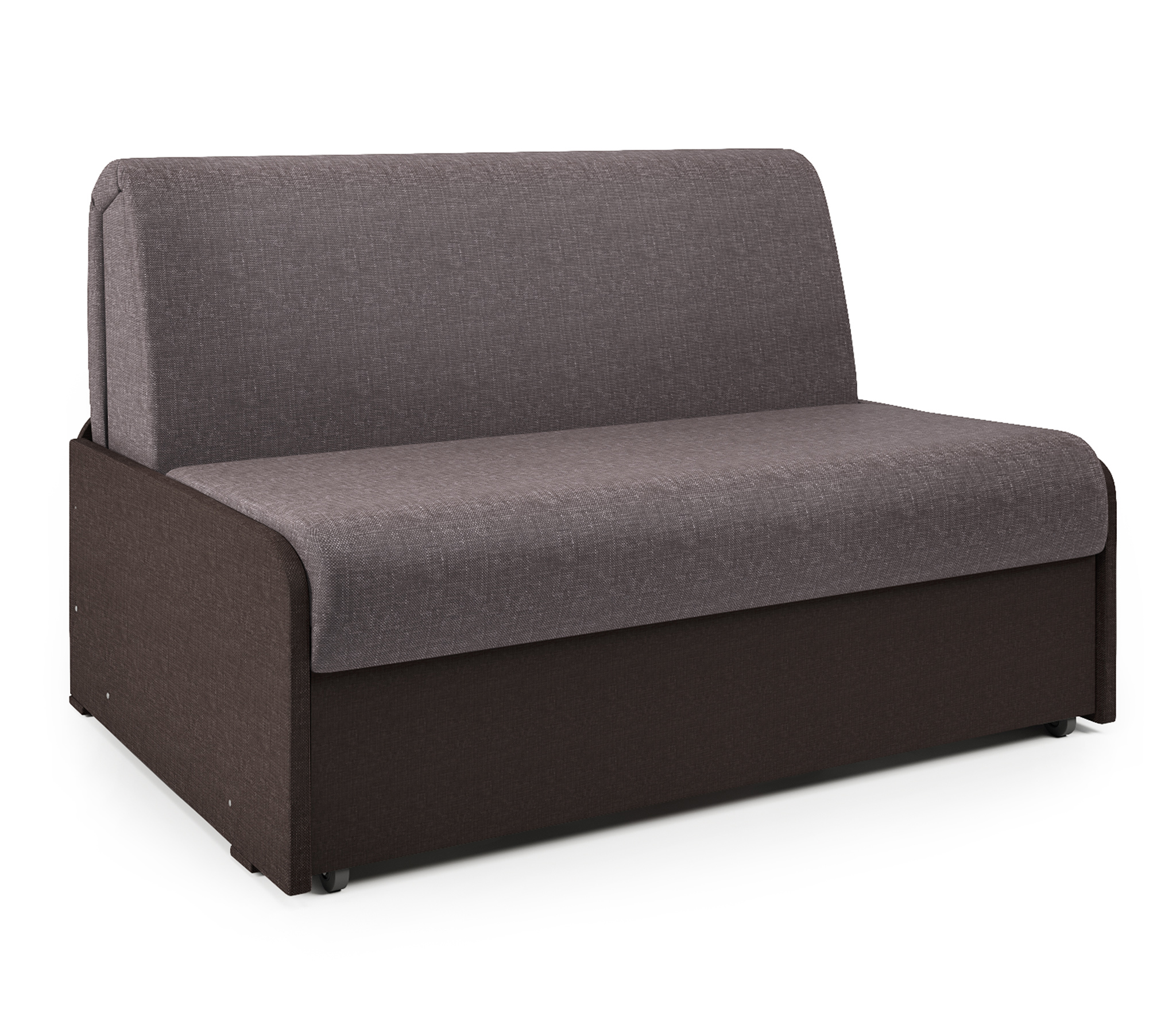 Изображение товара Диван Шарм-Дизайн Коломбо БП 33070479 126x95x110 см рогожка цвет коричневый