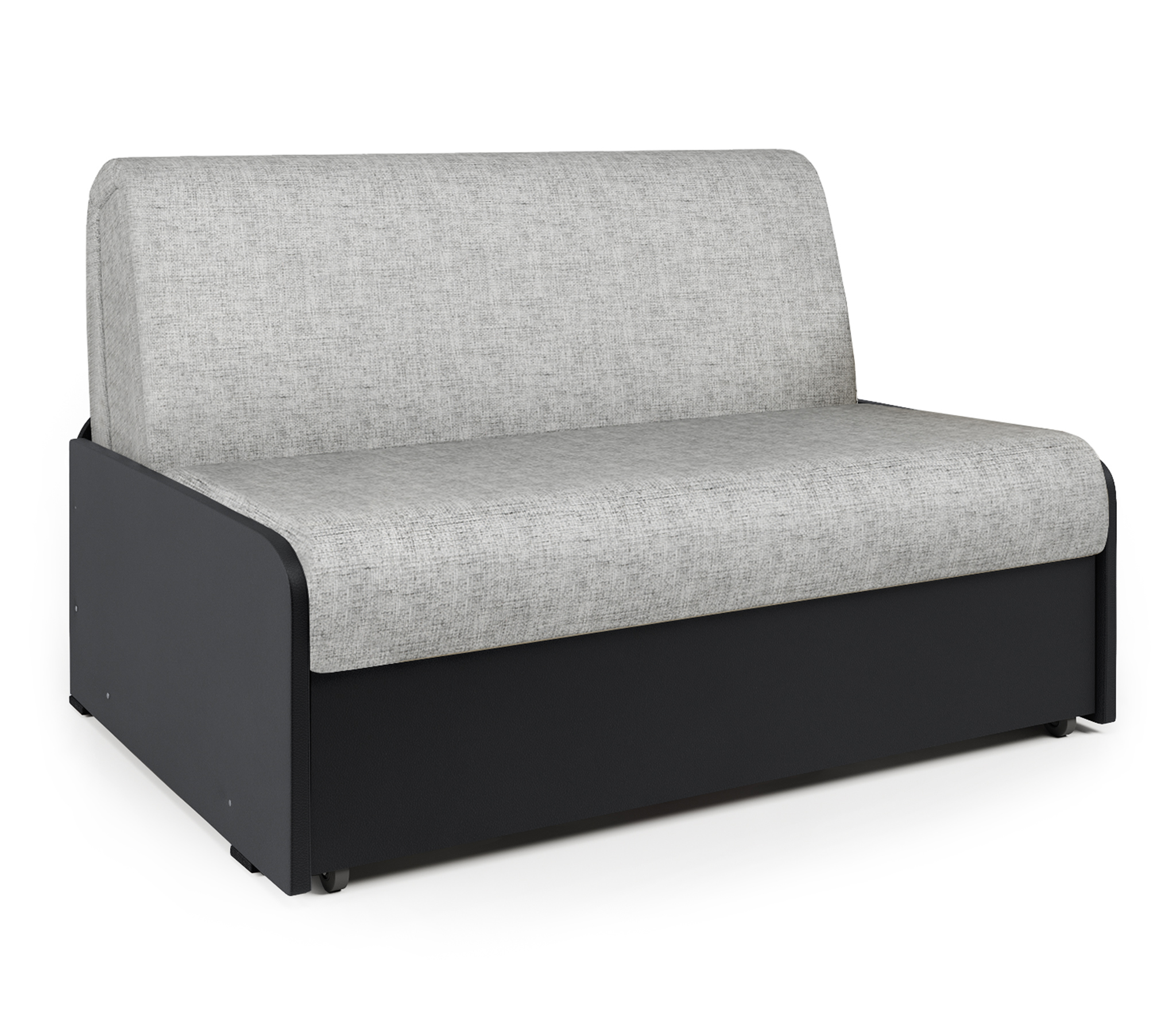 Изображение товара Диван раскладной Шарм-Дизайн Коломбо с ящиком серый 126x95x110 см