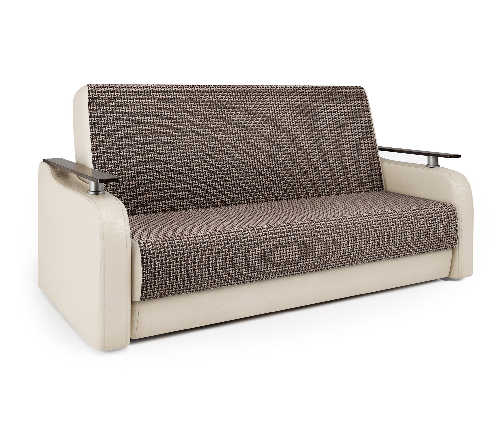 Изображение товара Диван Шарм-Дизайн Грант Д 903021011 224x102x109 см рогожка цвет коричневый