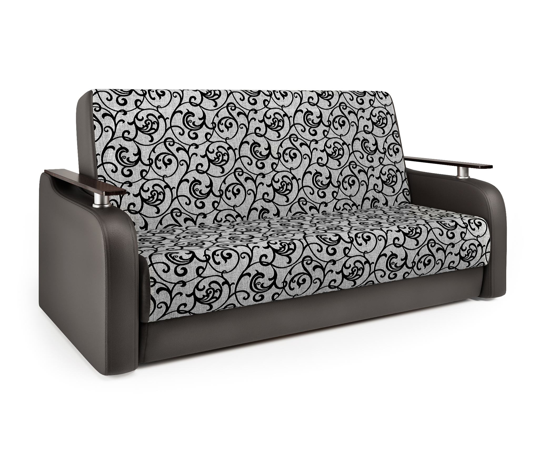 Изображение товара Диван Шарм-Дизайн Грант Д 903021016 224x102x109 см шенилл цвет серый