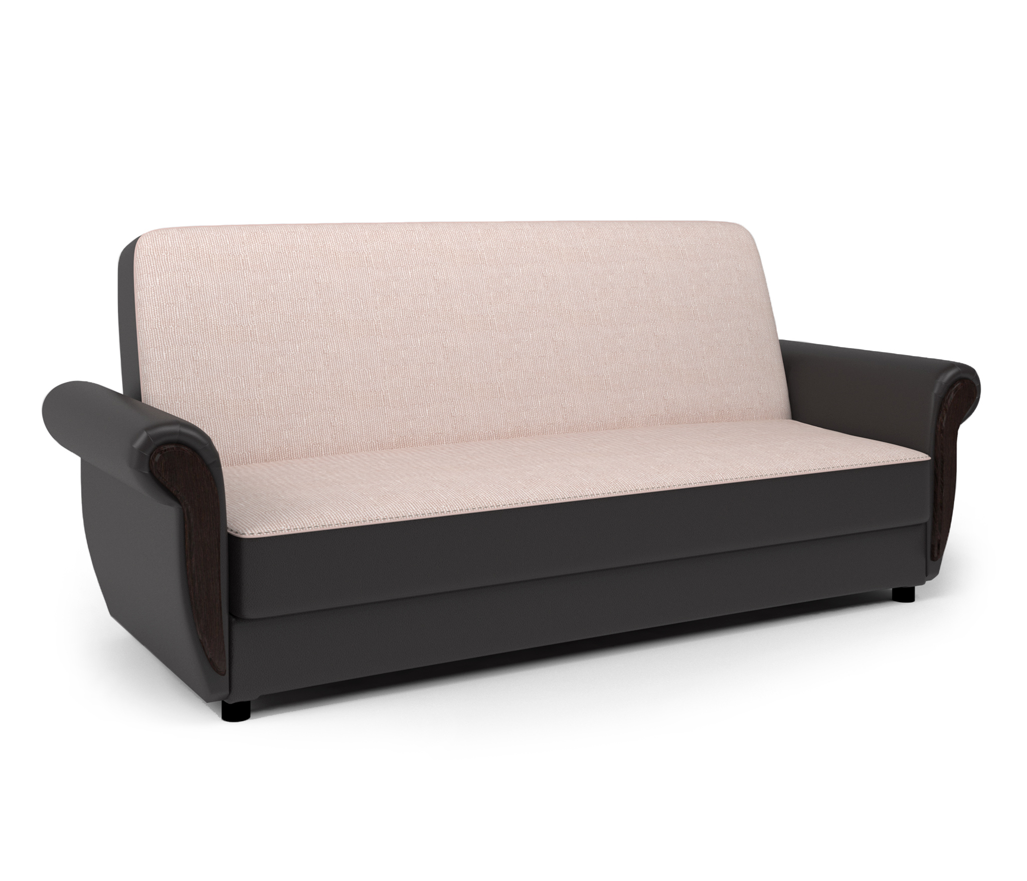 Изображение товара Диван Шарм-Дизайн Классика М с механизмом книжка бежевый 220x102 см