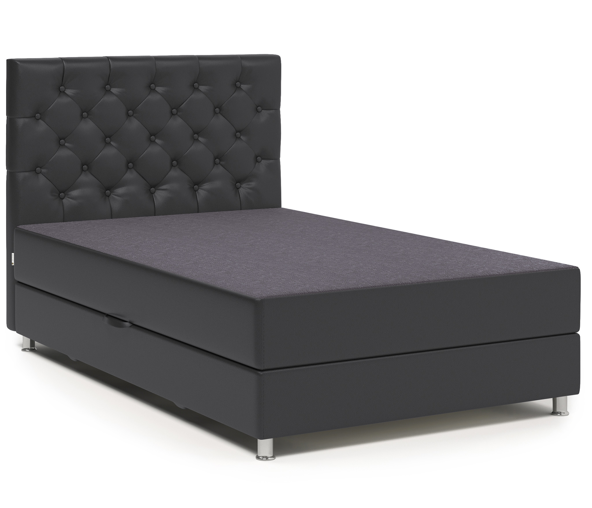 Изображение товара Тахта Шарм-дизайн Шармэль 80430351 90x110x208 см с ящиком и матрасом