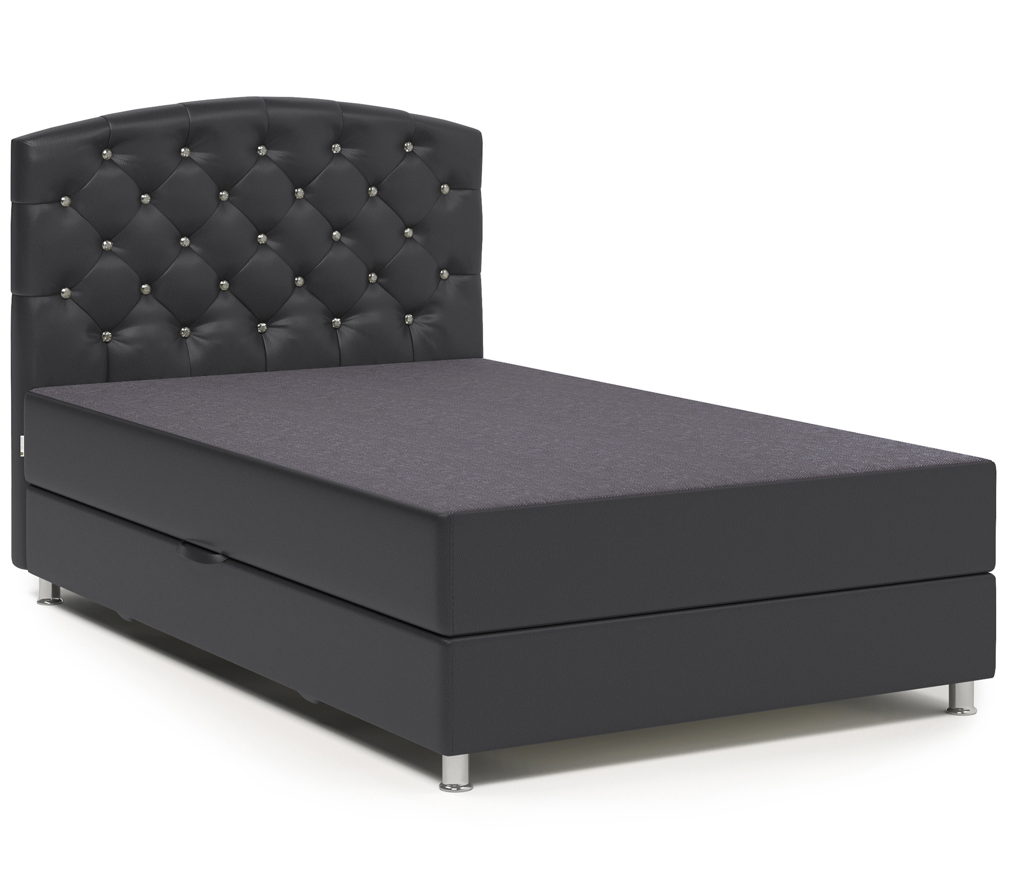 Изображение товара Тахта Шарм-дизайн Премиум 80430492 люкс 120x110 см с ящиком и матрасом